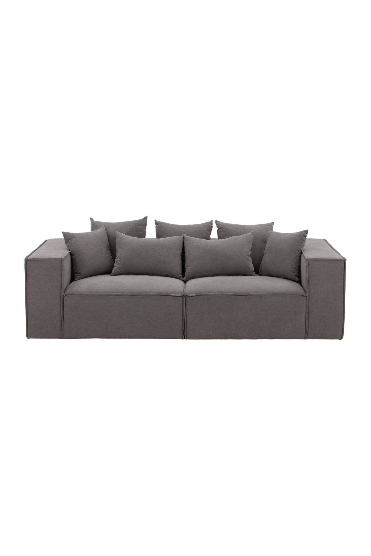 Gillholmen Sofa in Grau präsentiert im Onlineshop von KAQTU Design AG. 3er Sofa ist von Vind