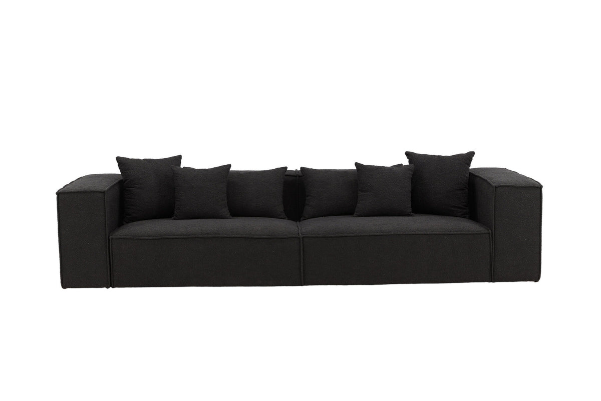 Gillholmen Sofa in Schwarz präsentiert im Onlineshop von KAQTU Design AG. 3er Sofa ist von Vind