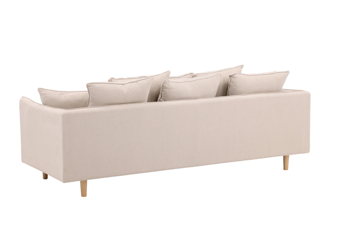 Segelskären Sofa in Beige präsentiert im Onlineshop von KAQTU Design AG. 3er Sofa ist von Vind