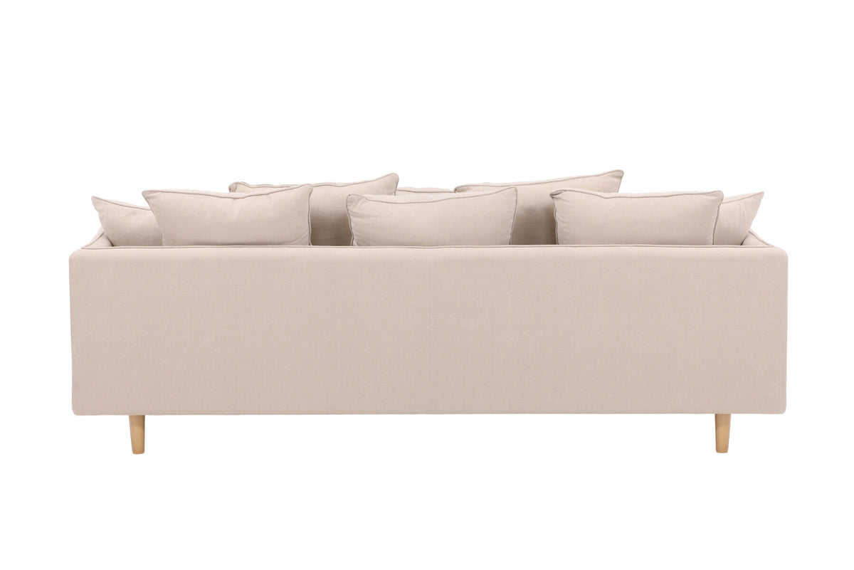 Segelskären Sofa in Beige präsentiert im Onlineshop von KAQTU Design AG. 3er Sofa ist von Vind