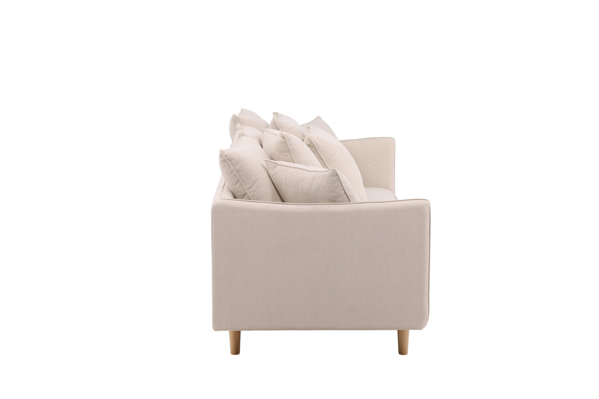 Segelskären Sofa in Beige präsentiert im Onlineshop von KAQTU Design AG. 3er Sofa ist von Vind