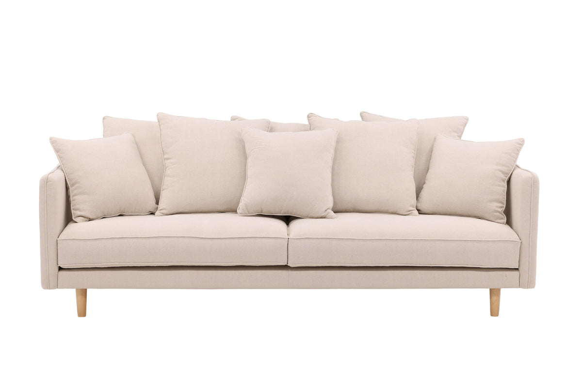 Segelskären Sofa in Beige präsentiert im Onlineshop von KAQTU Design AG. 3er Sofa ist von Vind