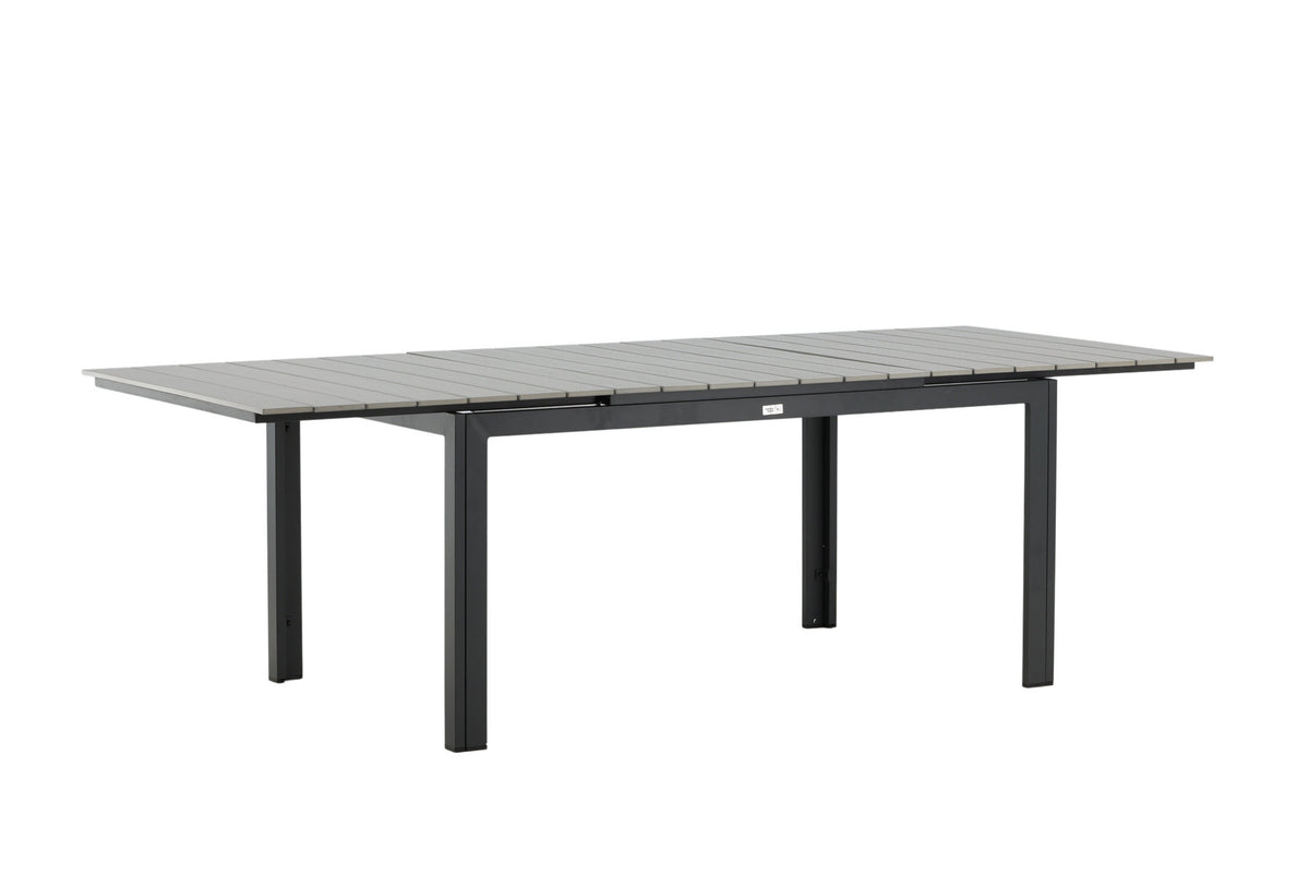 Levels Gartentisch ausziehbar in Schwarz präsentiert im Onlineshop von KAQTU Design AG. Gartentisch ist von Venture Home