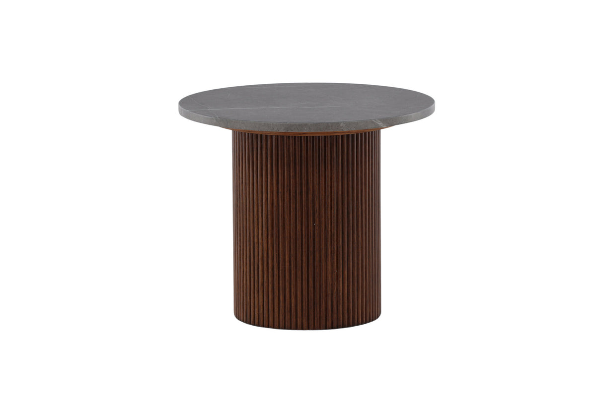 Härön Beistelltisch in Nussbaum präsentiert im Onlineshop von KAQTU Design AG. Beistelltisch ist von Vind