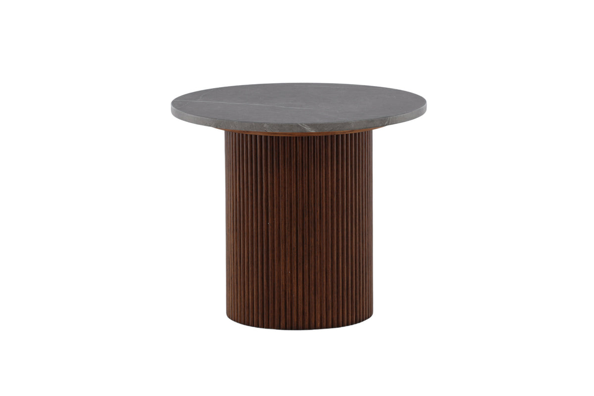 Härön Beistelltisch in Nussbaum präsentiert im Onlineshop von KAQTU Design AG. Beistelltisch ist von Vind
