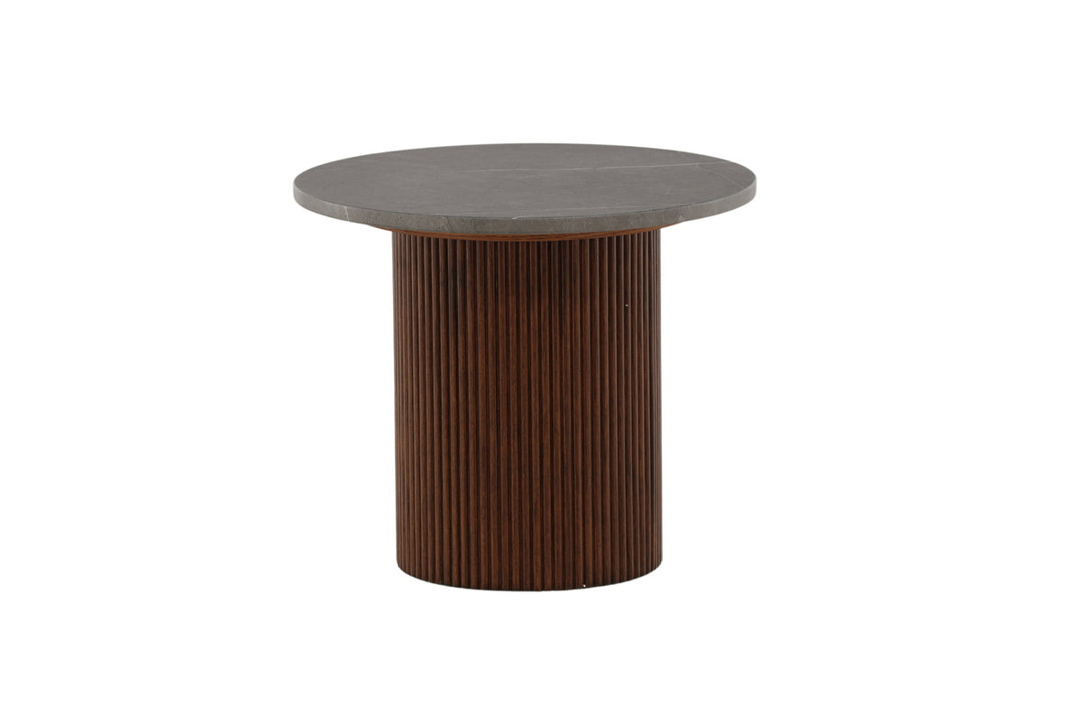 Härön Beistelltisch in Nussbaum präsentiert im Onlineshop von KAQTU Design AG. Beistelltisch ist von Vind
