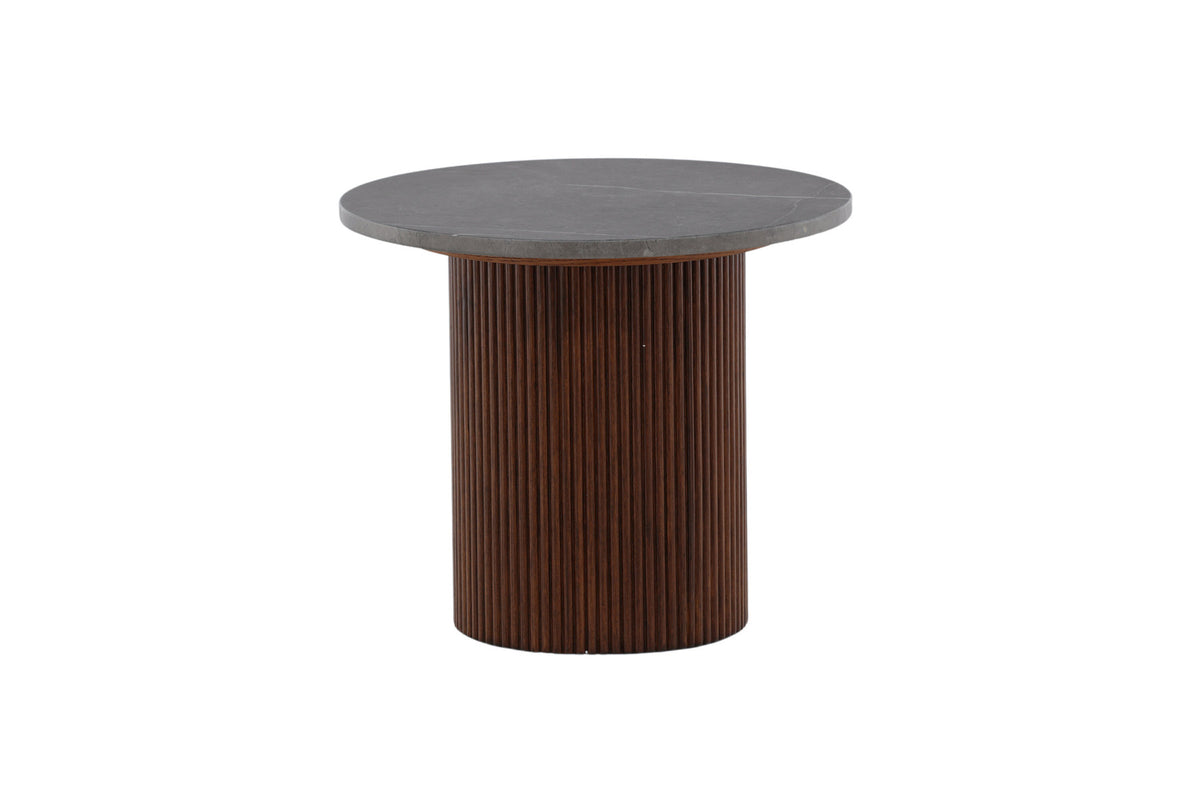 Härön Beistelltisch in Nussbaum präsentiert im Onlineshop von KAQTU Design AG. Beistelltisch ist von Vind