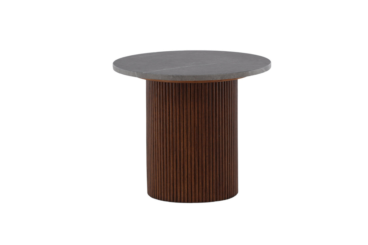 Härön Beistelltisch in Nussbaum präsentiert im Onlineshop von KAQTU Design AG. Beistelltisch ist von Vind