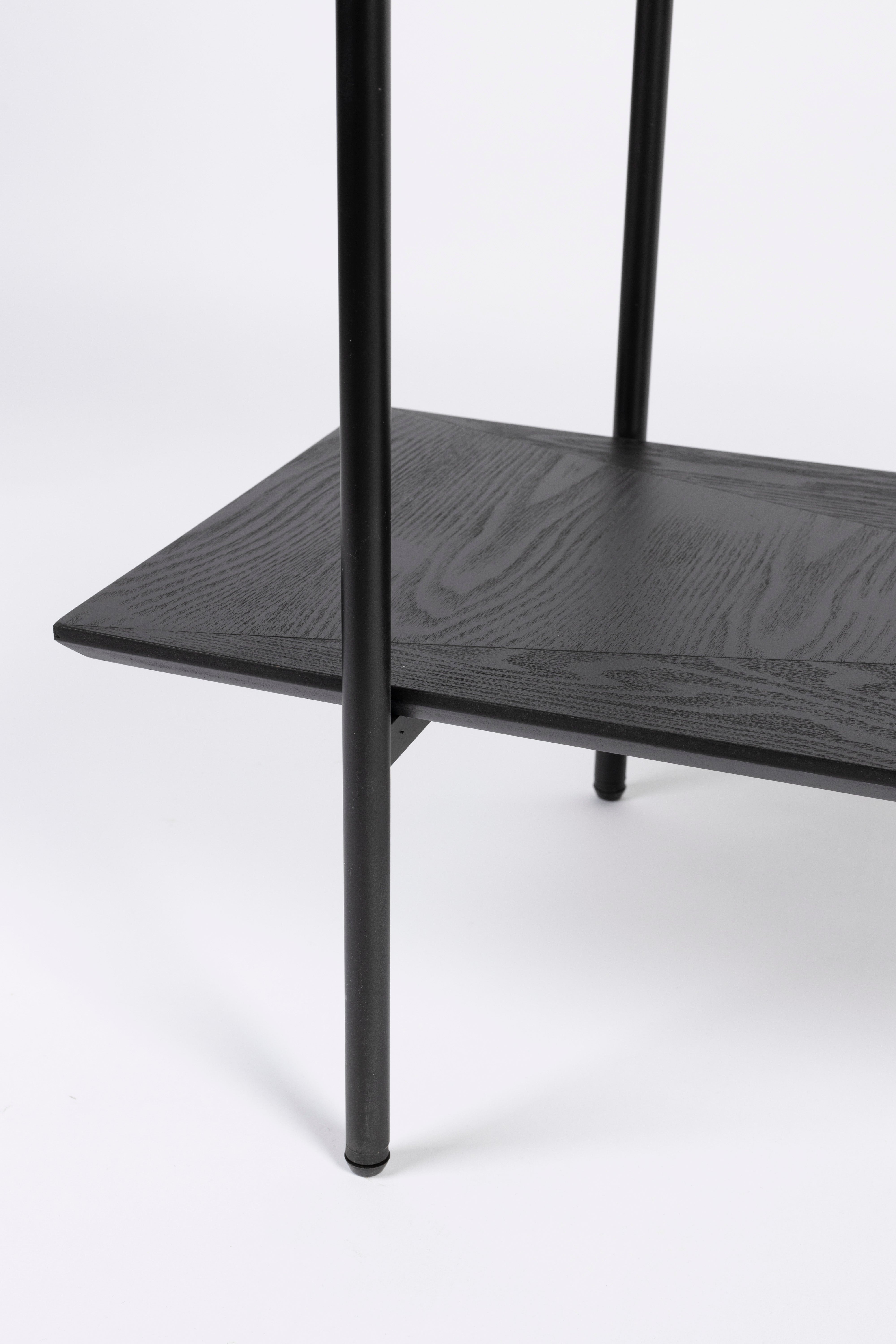 Regal Cabinet Marcio in Schwarz präsentiert im Onlineshop von KAQTU Design AG. Cabinet ist von White Label Living