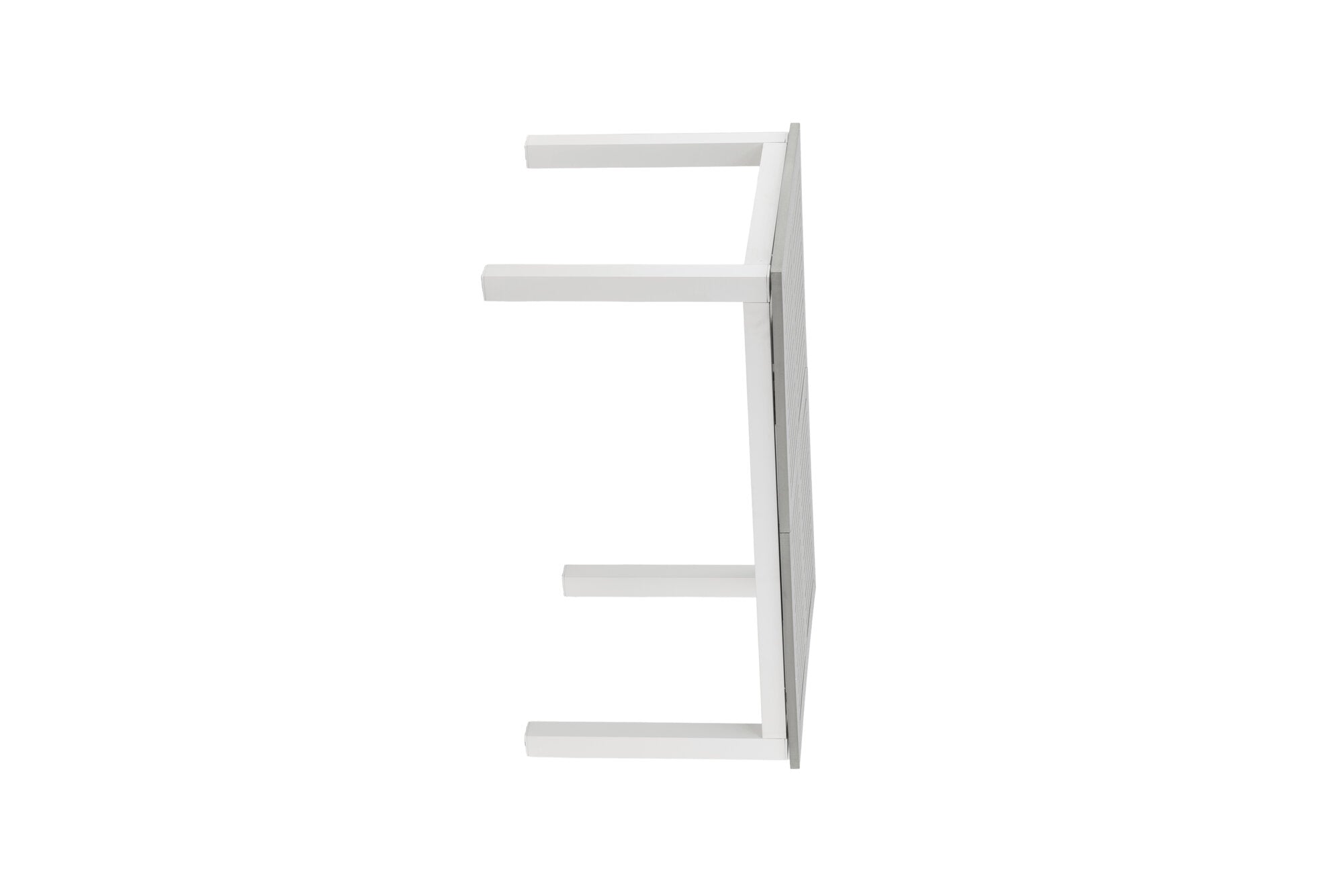 Albany Gartentisch ausziehbar in Weiss / Grau präsentiert im Onlineshop von KAQTU Design AG. Gartentisch ist von Venture Home