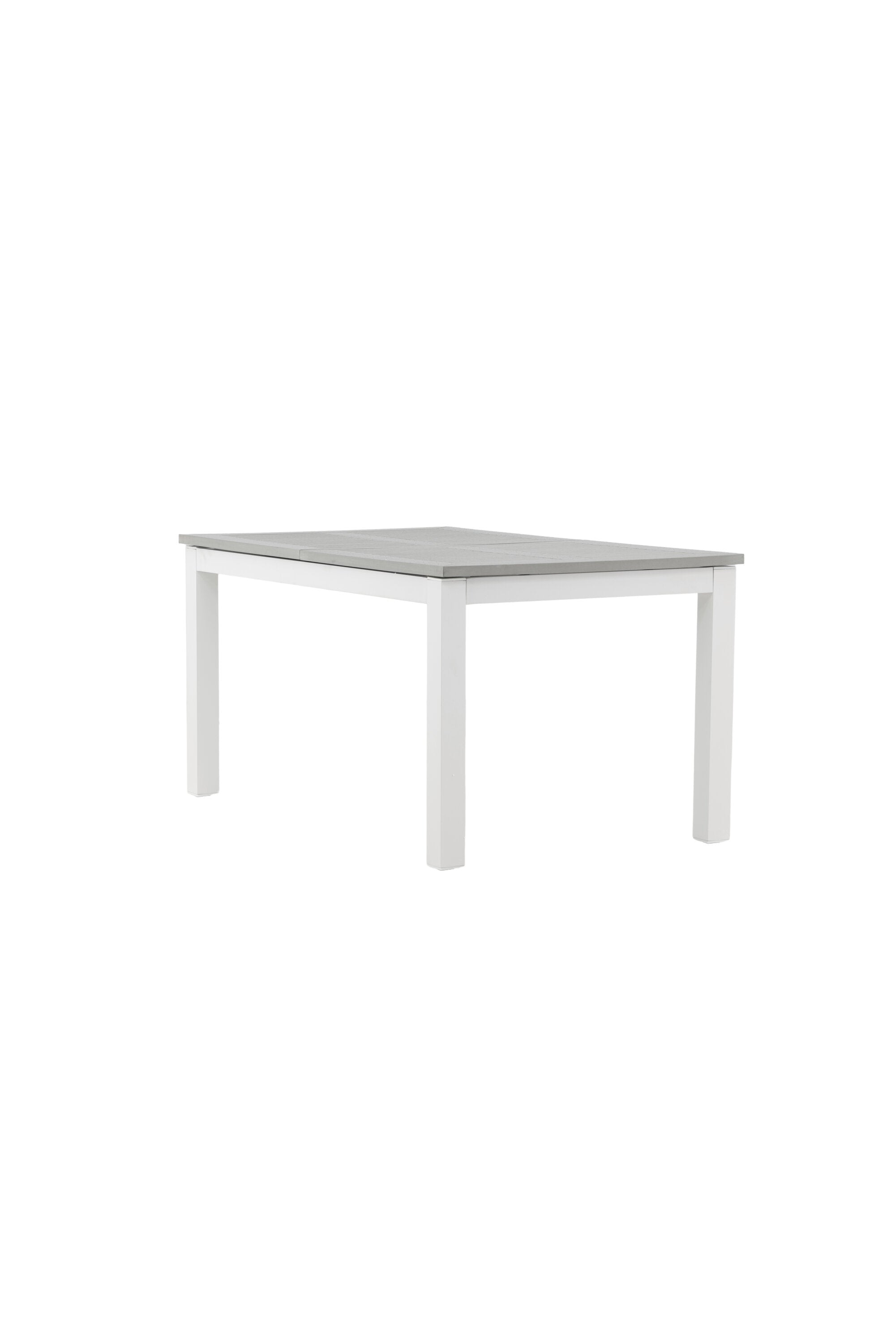 Albany Gartentisch ausziehbar in Weiss / Grau präsentiert im Onlineshop von KAQTU Design AG. Gartentisch ist von Venture Home