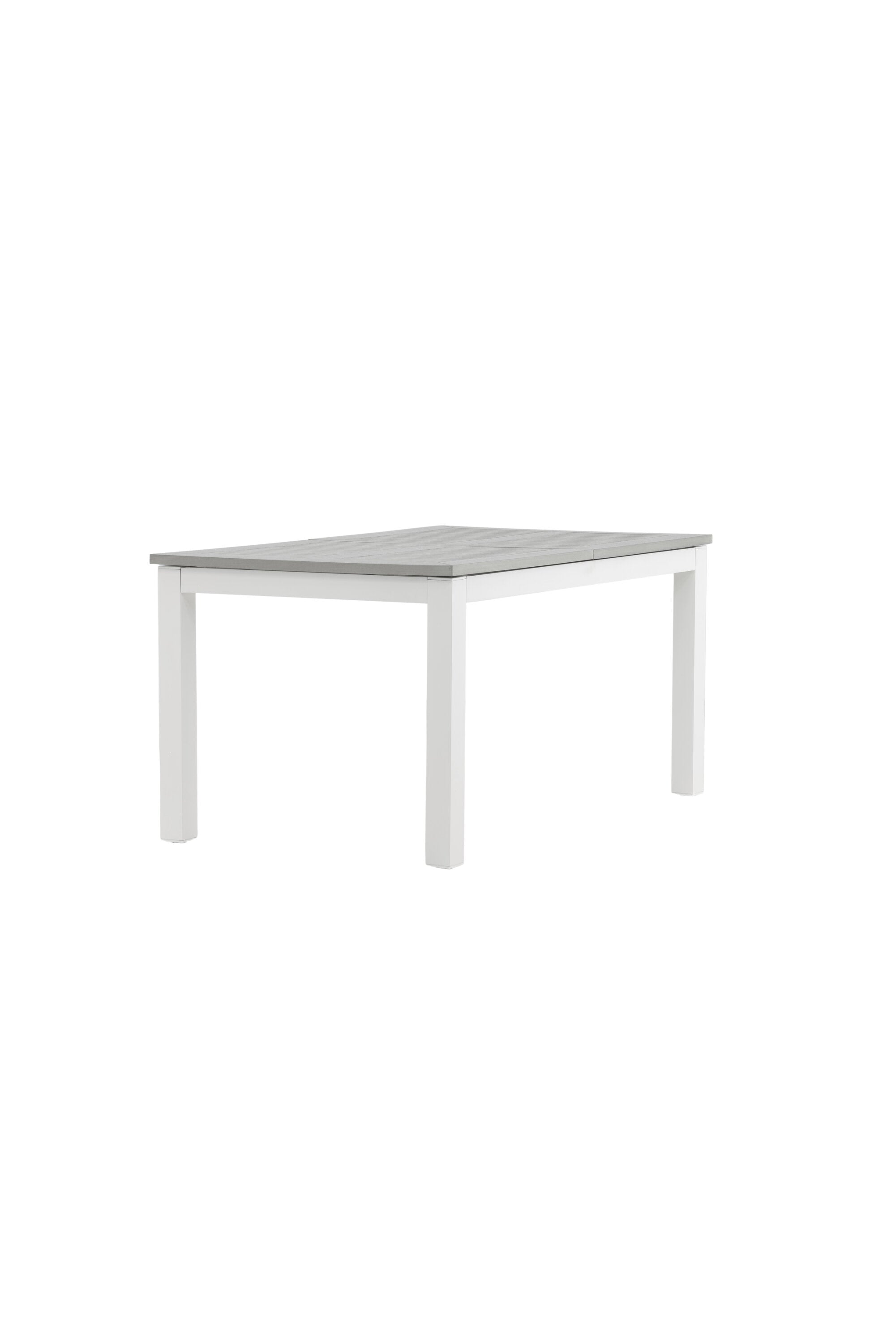 Albany Gartentisch ausziehbar in Weiss / Grau präsentiert im Onlineshop von KAQTU Design AG. Gartentisch ist von Venture Home