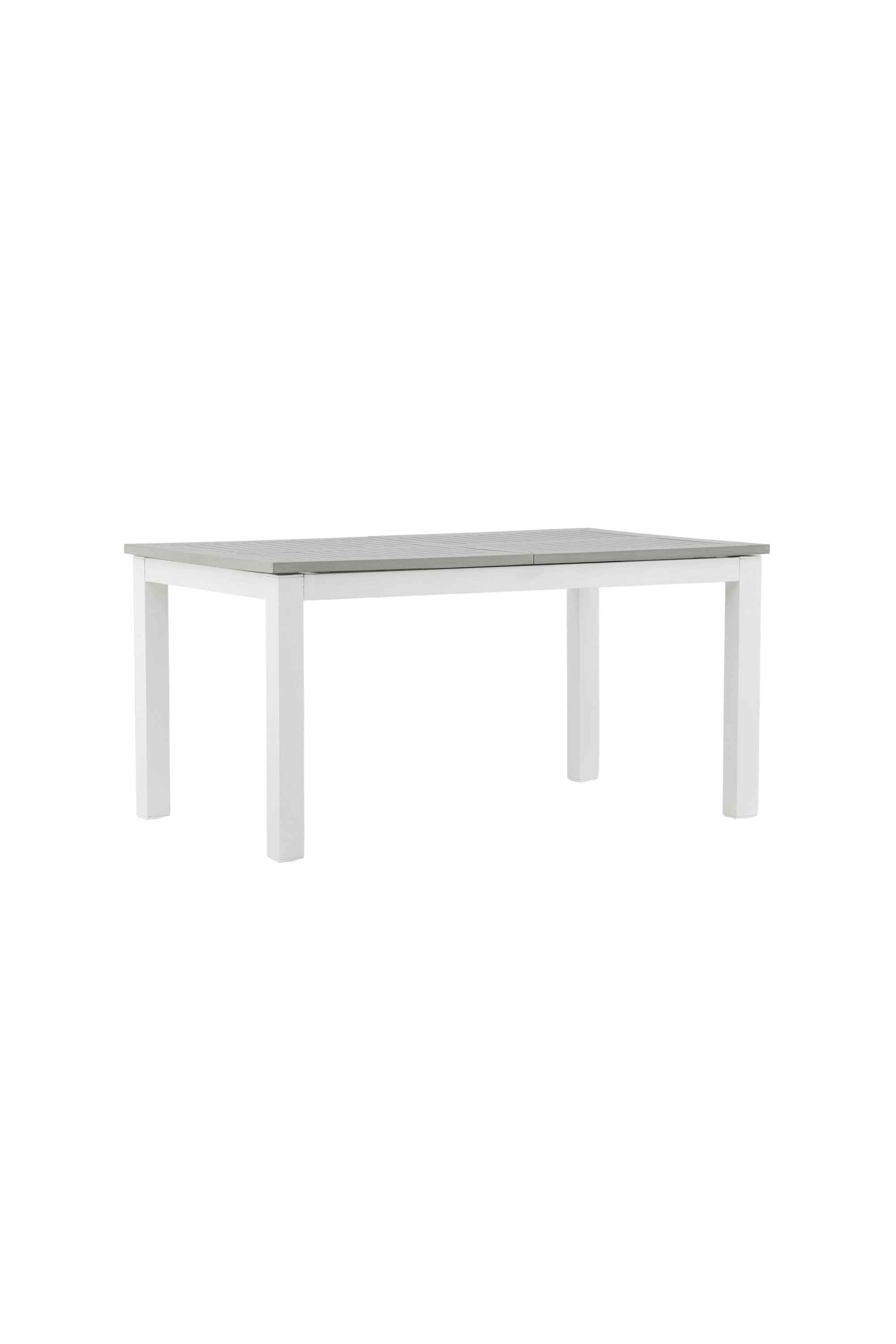 Albany Gartentisch ausziehbar in Weiss / Grau präsentiert im Onlineshop von KAQTU Design AG. Gartentisch ist von Venture Home