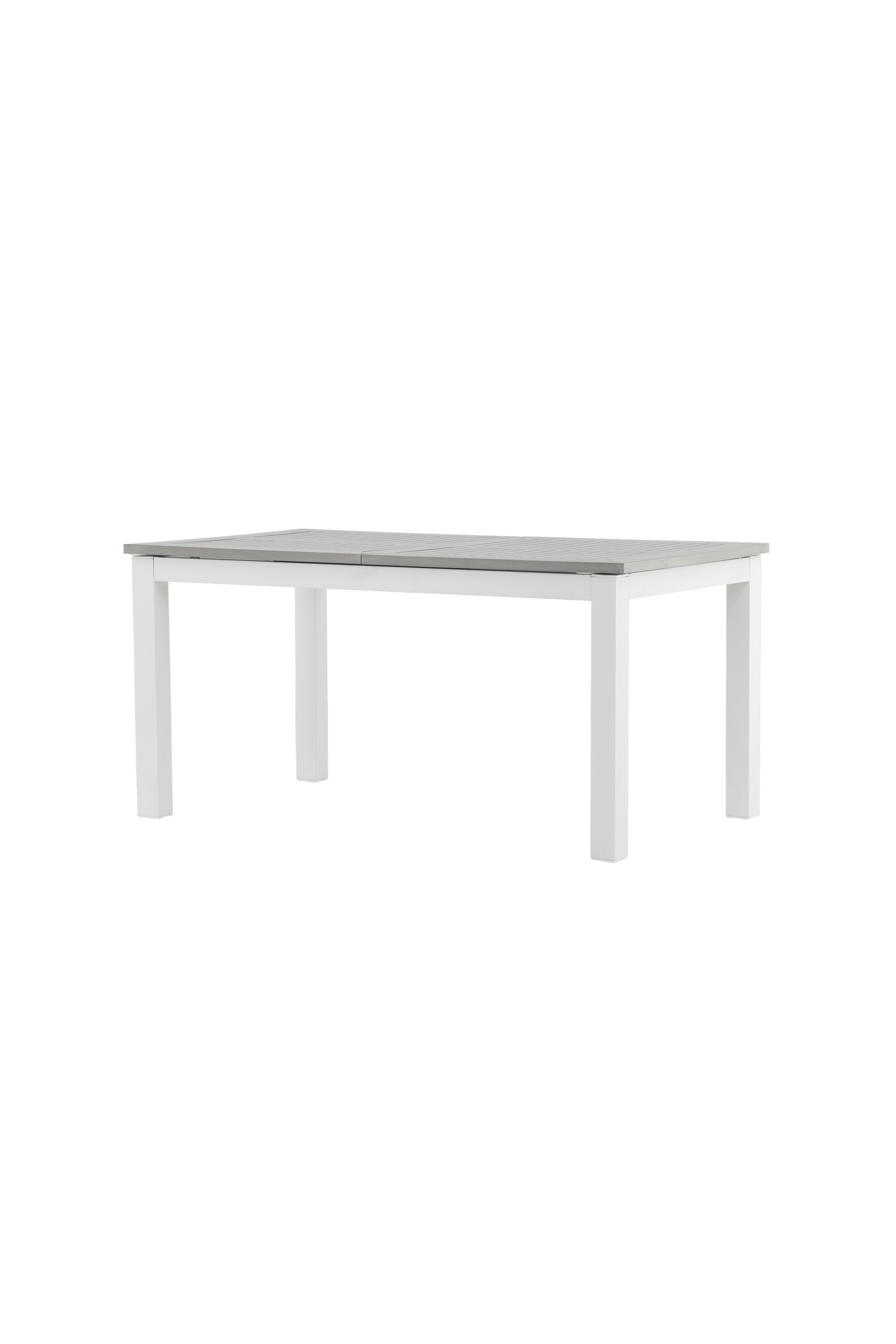 Albany Gartentisch ausziehbar in Weiss / Grau präsentiert im Onlineshop von KAQTU Design AG. Gartentisch ist von Venture Home
