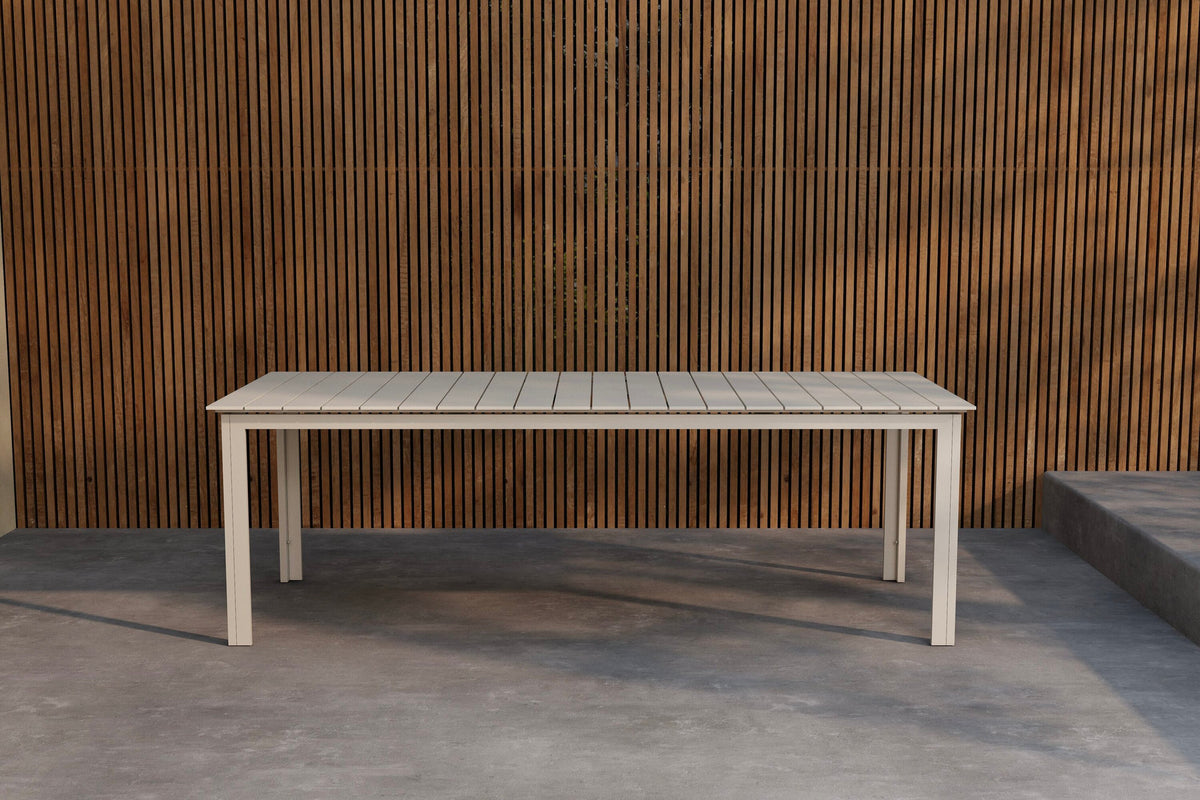 Levels Rechteckiger Esstisch in Beige präsentiert im Onlineshop von KAQTU Design AG. Esstisch ist von Venture Home