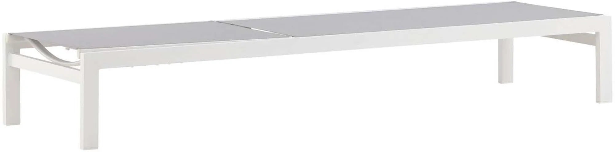 Elegante Sonnenliege aus Aluminium, wetterfest, ergonomisch, ideal für Garten und Terrasse. Stilvoller Komfort für entspannte Stunden.