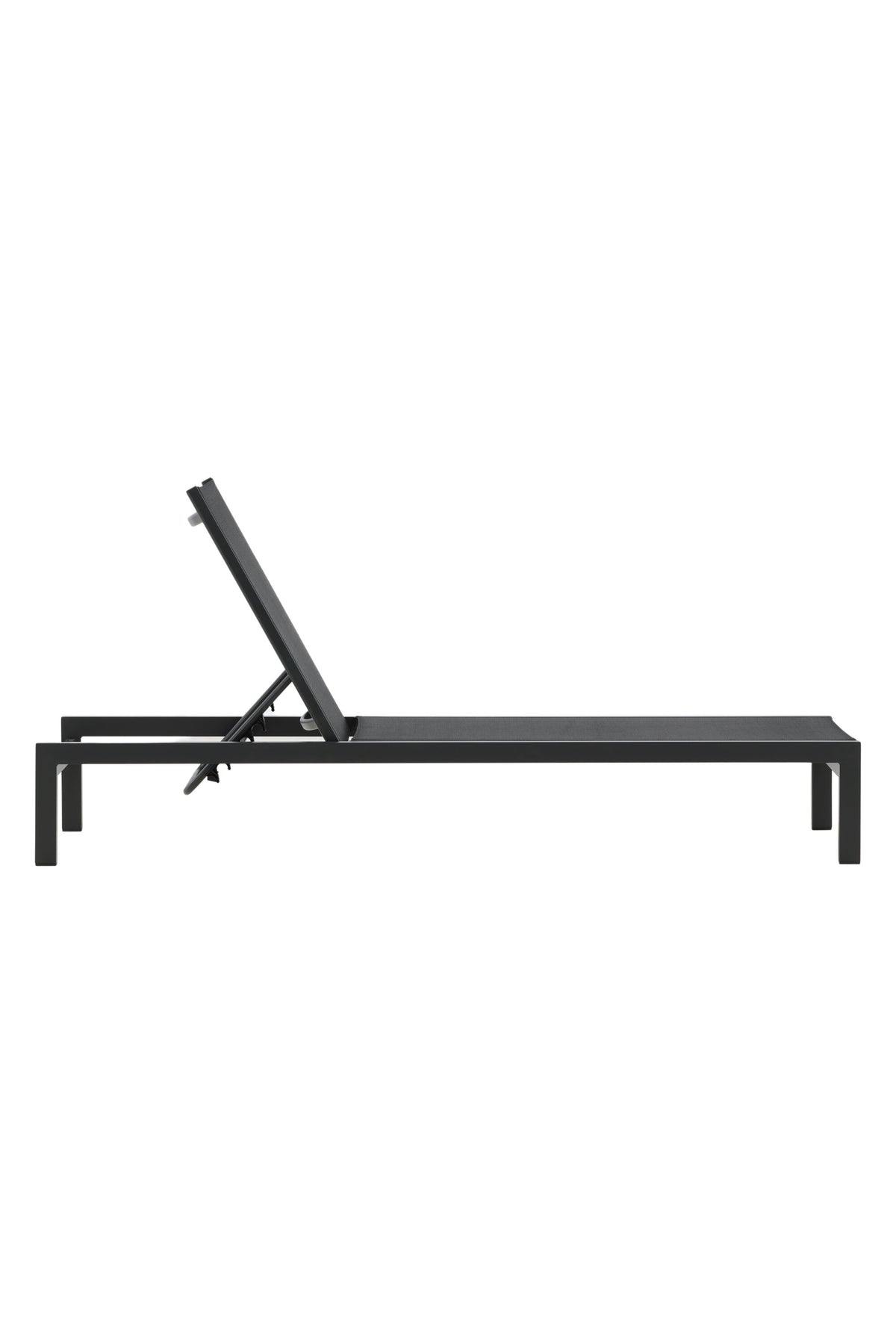 Copacabana Sonnenliege in Schwarz präsentiert im Onlineshop von KAQTU Design AG. Liegestuhl ist von Venture Home