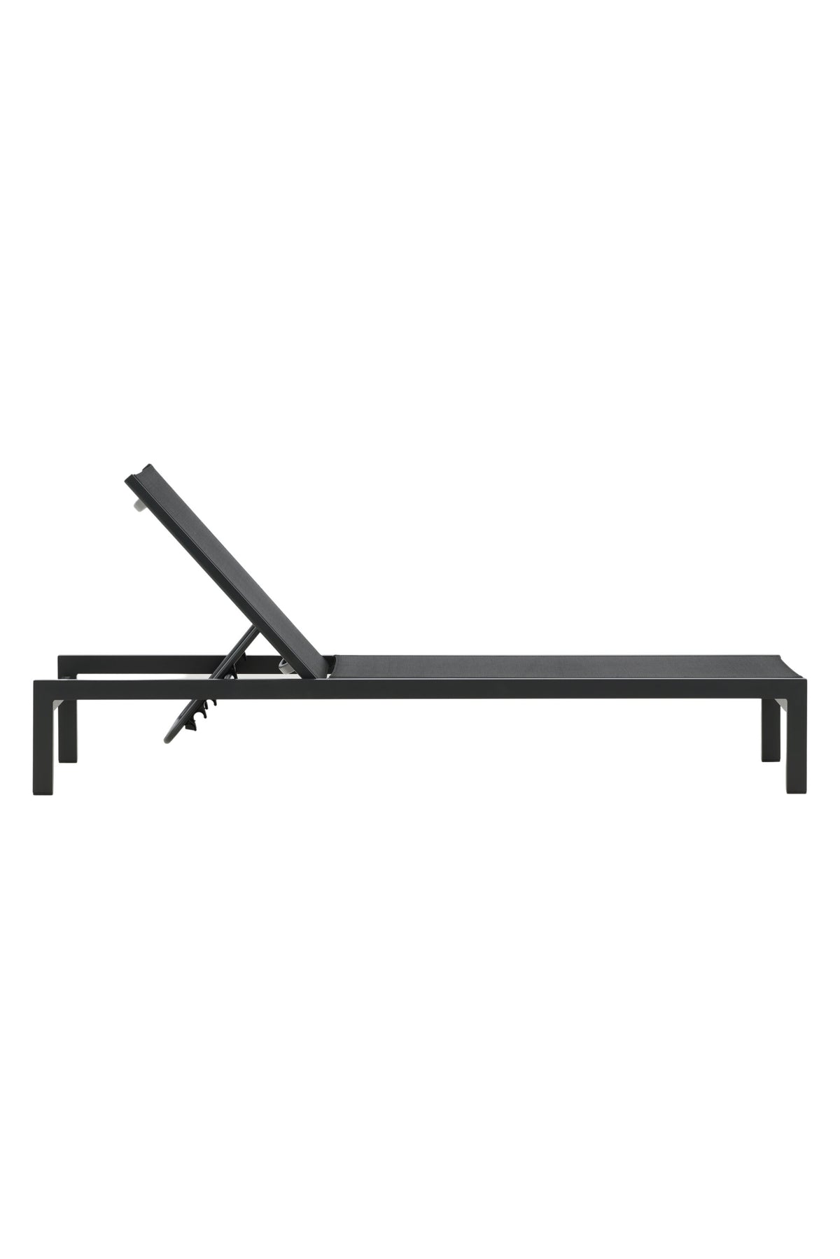 Copacabana Sonnenliege in Schwarz präsentiert im Onlineshop von KAQTU Design AG. Liegestuhl ist von Venture Home