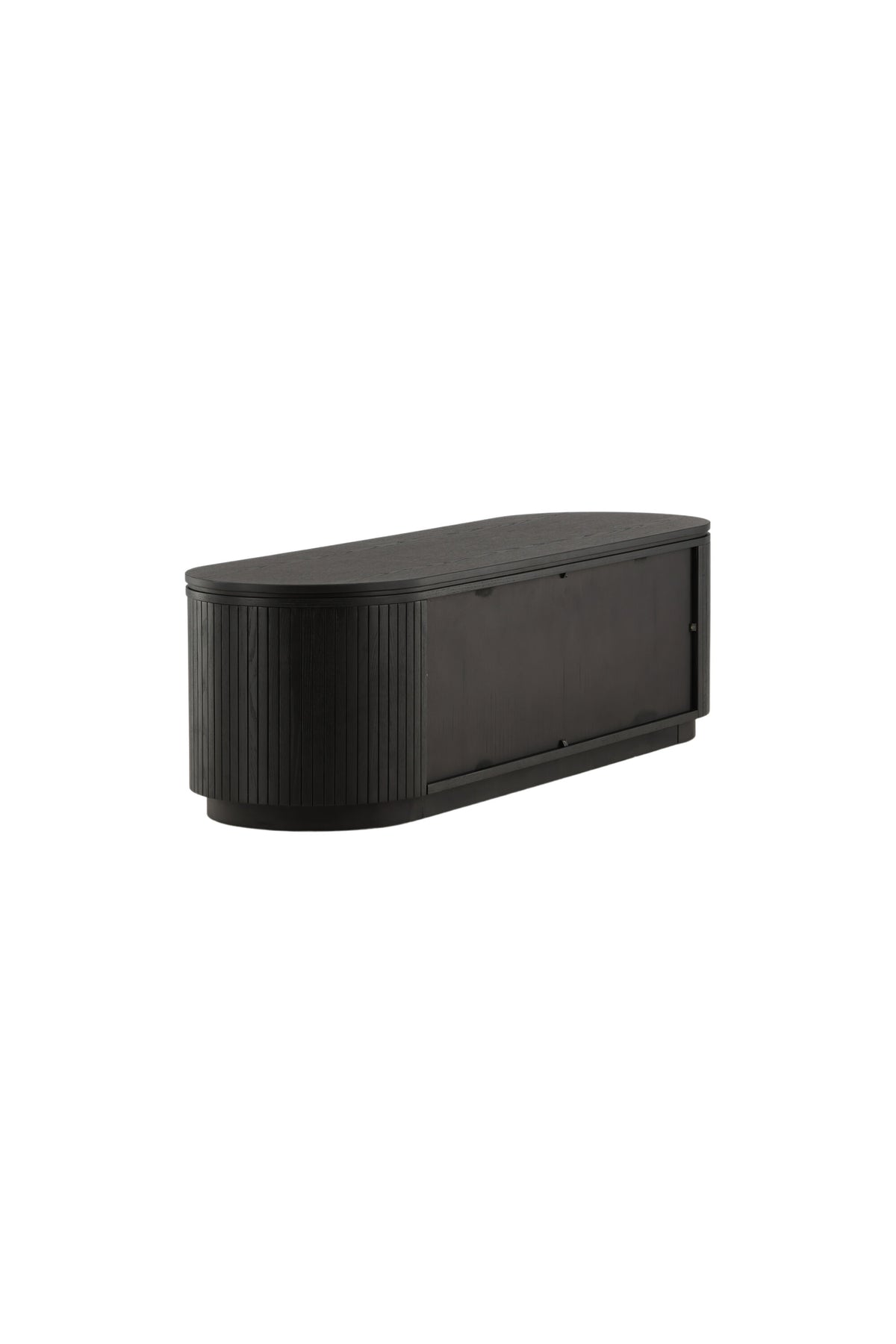 Fjällbacka TV Ständer in Schwarz präsentiert im Onlineshop von KAQTU Design AG. TV-Möbel ist von Vind