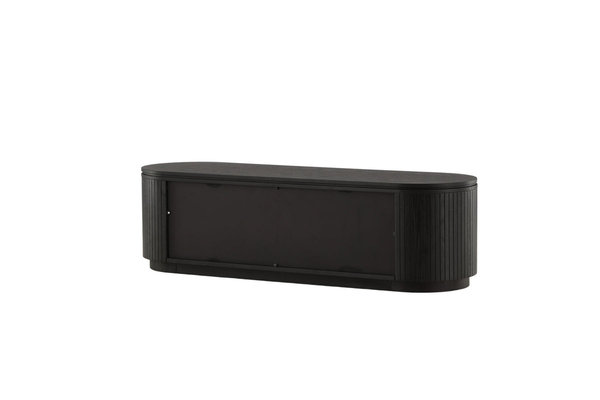 Fjällbacka TV Ständer in Schwarz präsentiert im Onlineshop von KAQTU Design AG. TV-Möbel ist von Vind