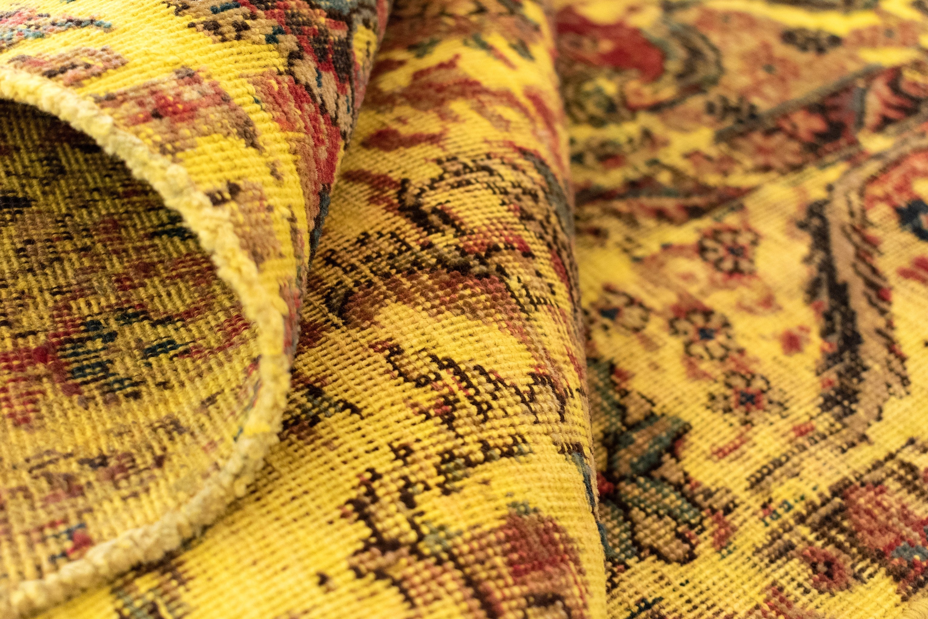 138x189 Vintage Royal in Gelb präsentiert im Onlineshop von KAQTU Design AG. Teppich ist von Vidal