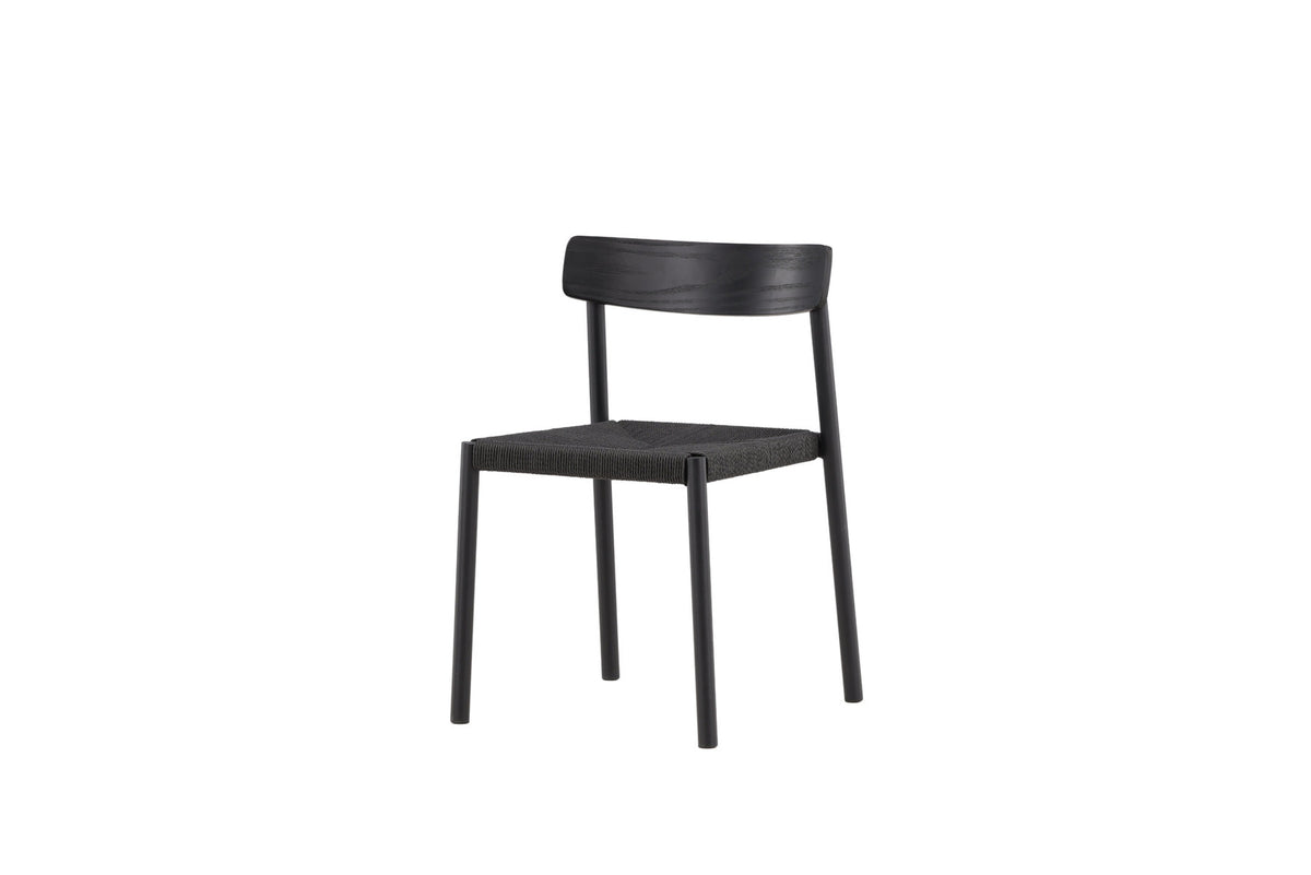 Malmö Stuhl in Schwarz präsentiert im Onlineshop von KAQTU Design AG. Stuhl ist von Vind