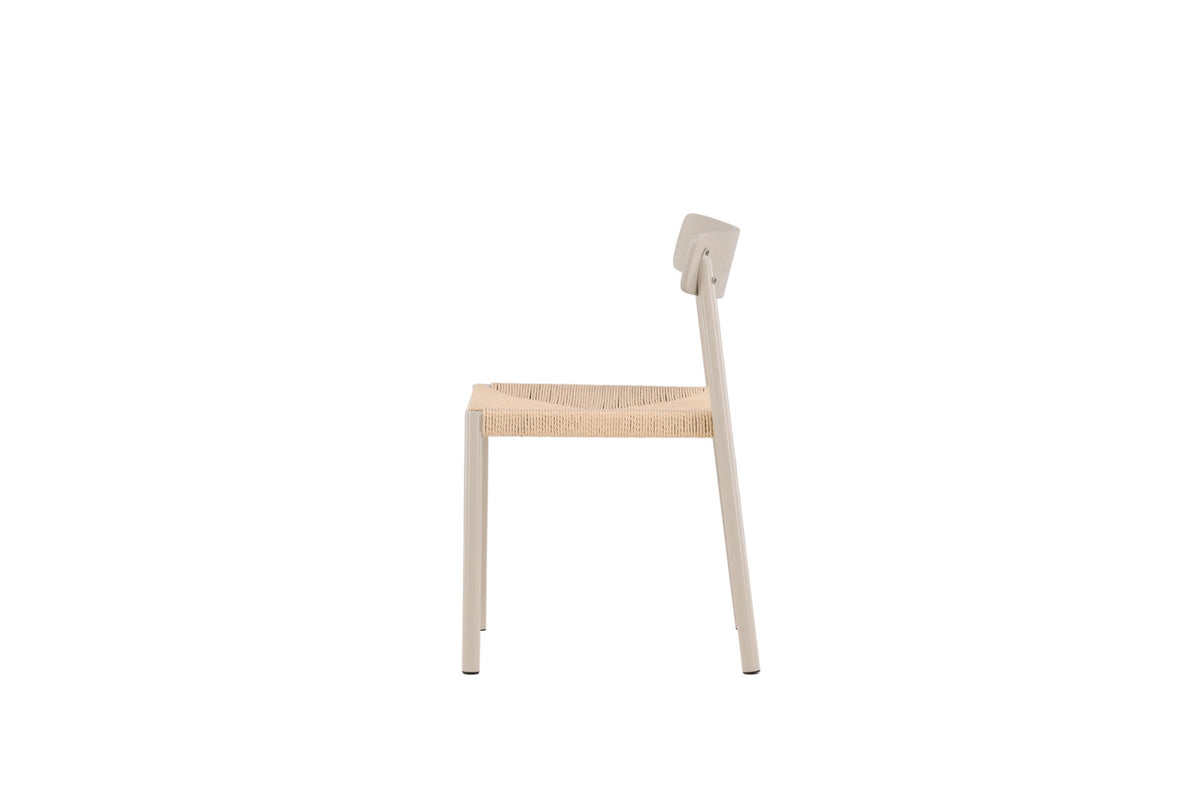 Malmö Stuhl in Greige präsentiert im Onlineshop von KAQTU Design AG. Stuhl ist von Vind