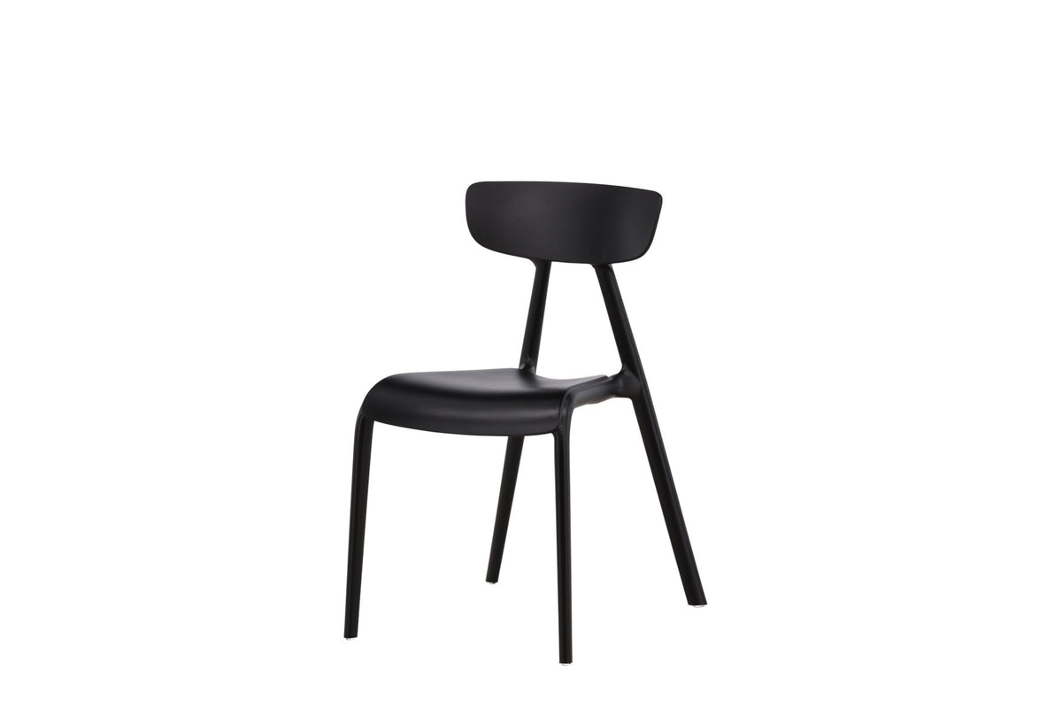 Ursholmen Stuhl in Schwarz präsentiert im Onlineshop von KAQTU Design AG. Stuhl ist von Venture Home