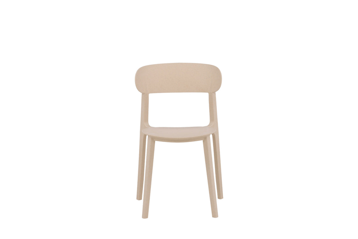 Åstol Stuhl in Beige präsentiert im Onlineshop von KAQTU Design AG. Stuhl ist von Venture Home