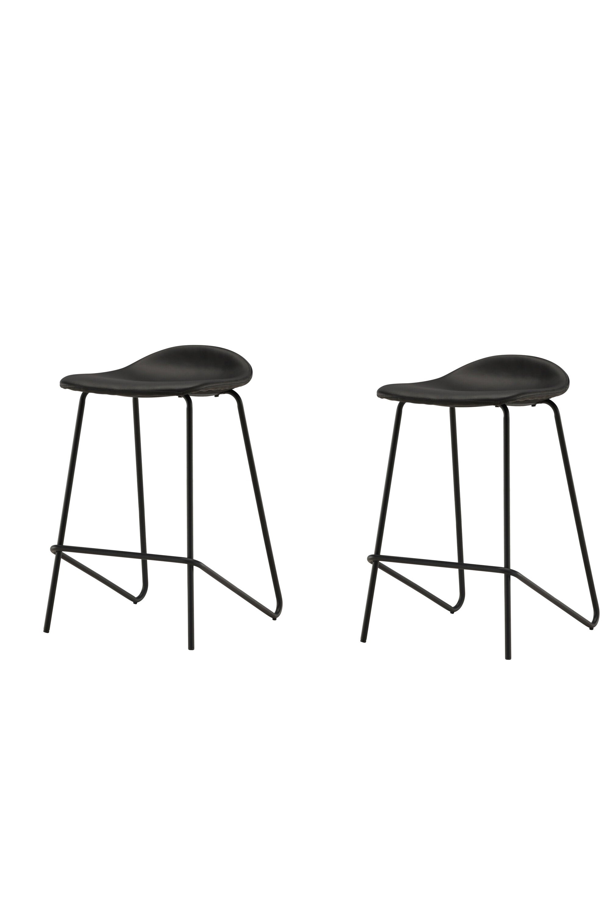 Grebbestad Barstuhl in Schwarz präsentiert im Onlineshop von KAQTU Design AG. Barstuhl ist von Vind