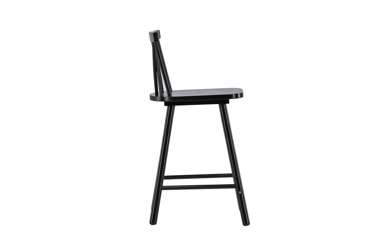 Mollöström Barstuhl in Schwarz präsentiert im Onlineshop von KAQTU Design AG. Barstuhl ist von Vind