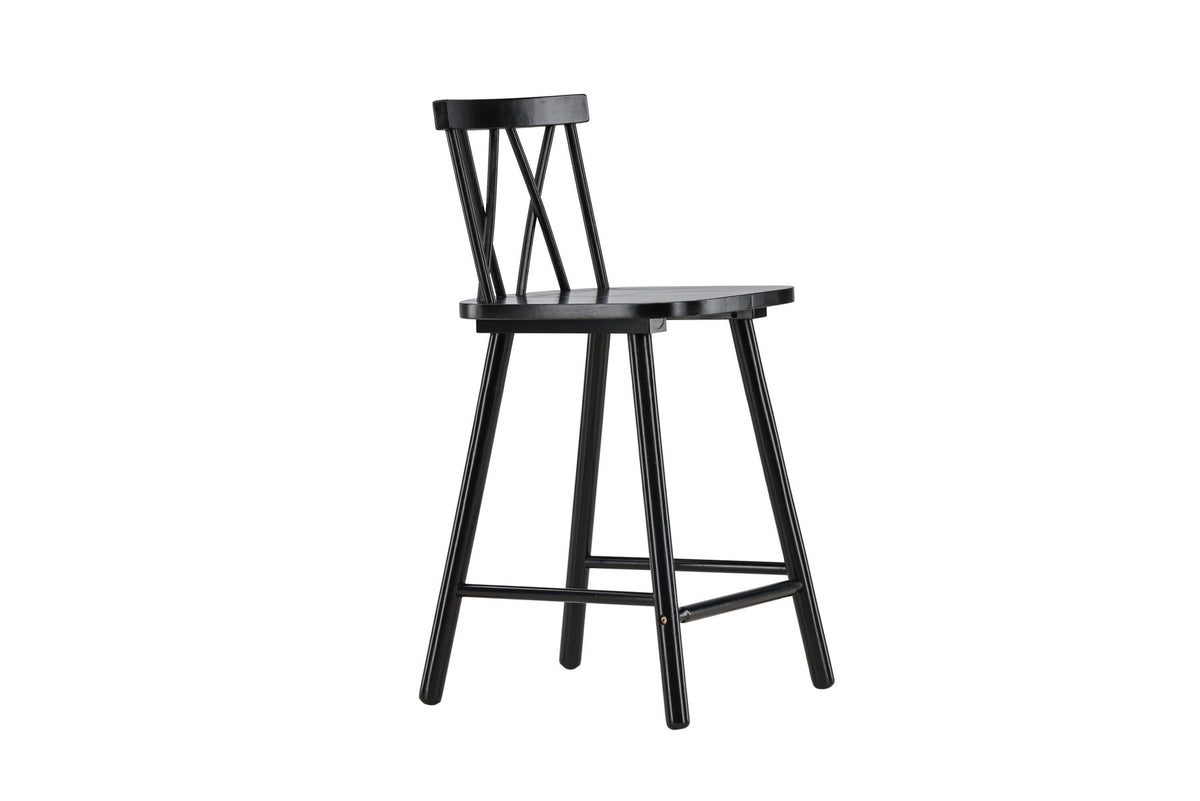 Mollöström Barstuhl in Schwarz präsentiert im Onlineshop von KAQTU Design AG. Barstuhl ist von Vind