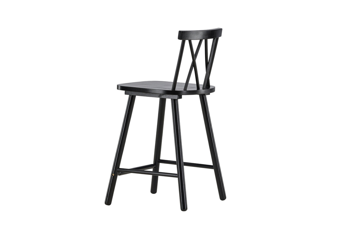 Mollöström Barstuhl in Schwarz präsentiert im Onlineshop von KAQTU Design AG. Barstuhl ist von Vind