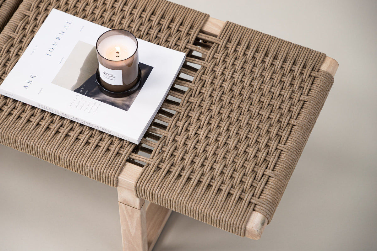 Ängön Bank in Natur präsentiert im Onlineshop von KAQTU Design AG. Sitzbank ist von Vind