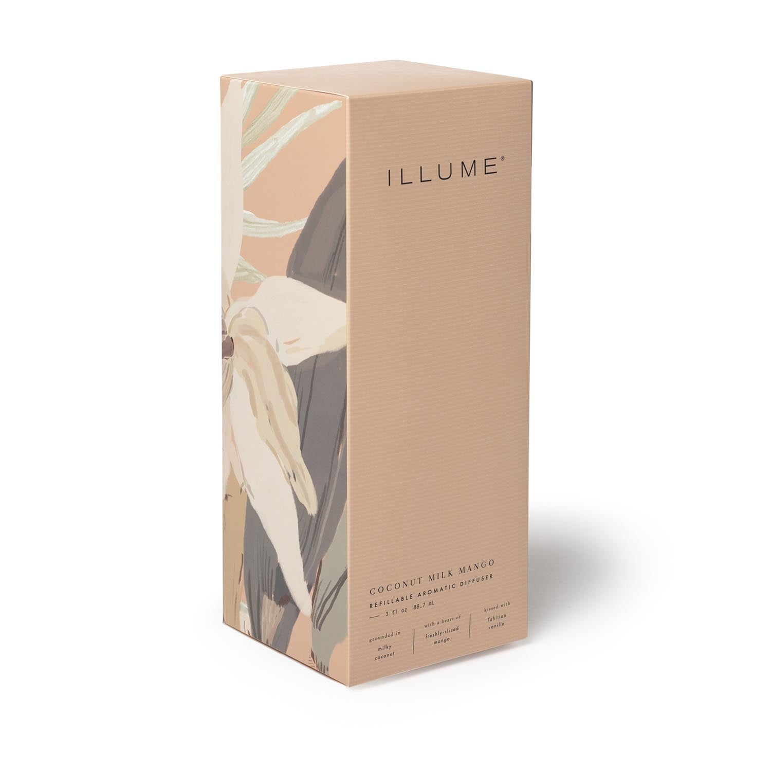 Coconut Milk Mango Scent Diffuser, Rose, in Rose präsentiert im Onlineshop von KAQTU Design AG. Duftöl ist von Illume