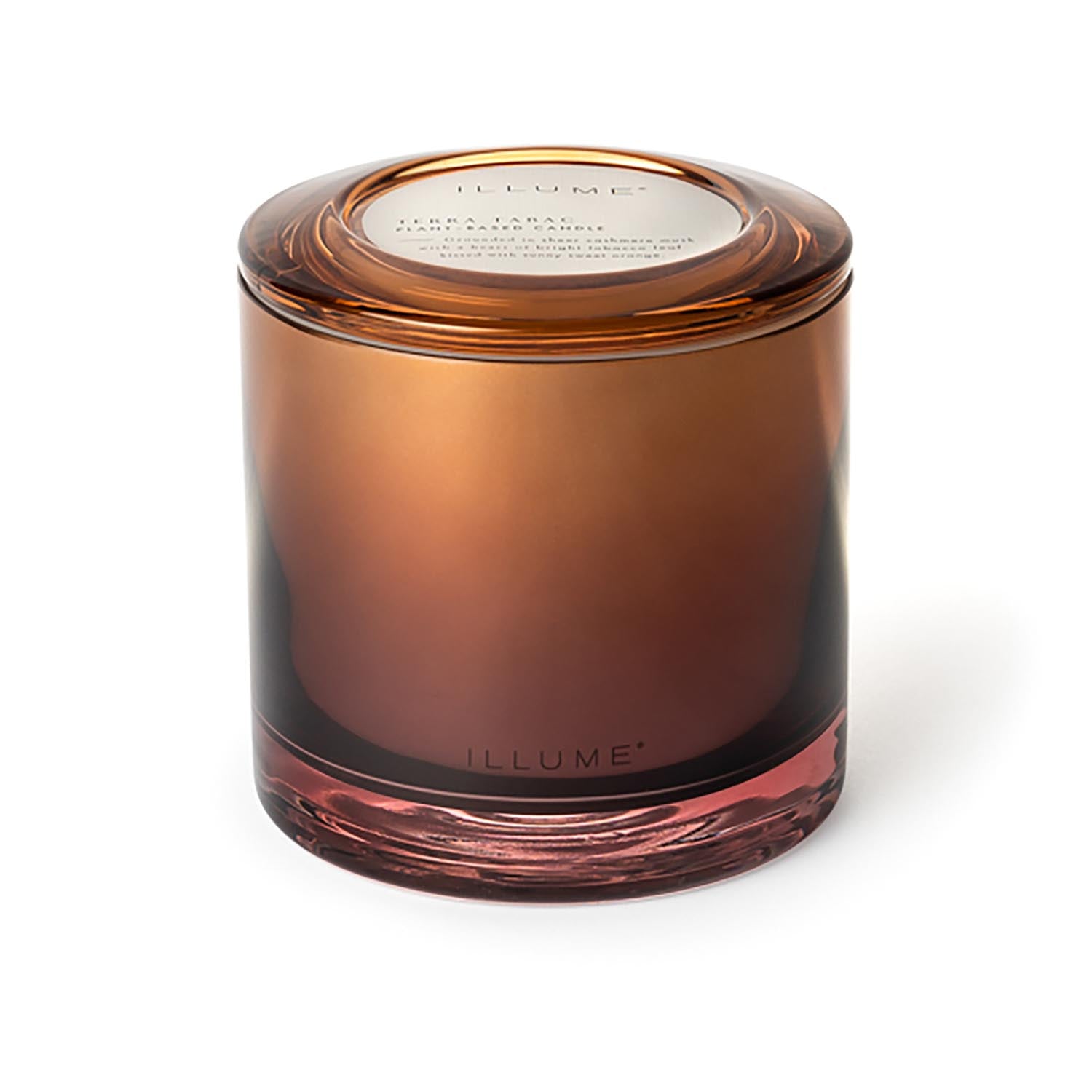 Terra Tabac Statement Glas Kerze, Braun, in Braun präsentiert im Onlineshop von KAQTU Design AG. Duftkerze ist von Illume