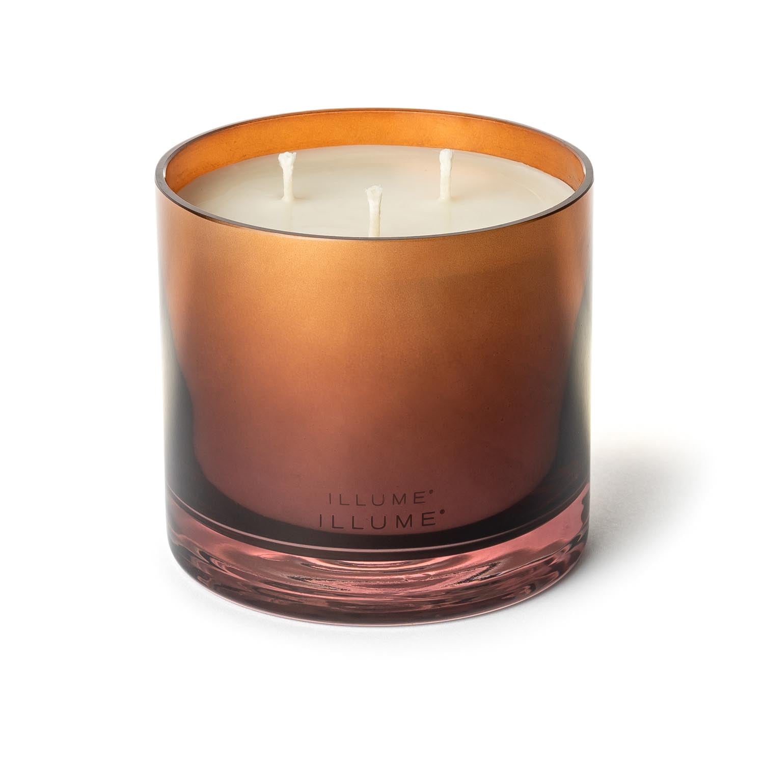 Terra Tabac Statement Glas Kerze, Braun, in Braun präsentiert im Onlineshop von KAQTU Design AG. Duftkerze ist von Illume