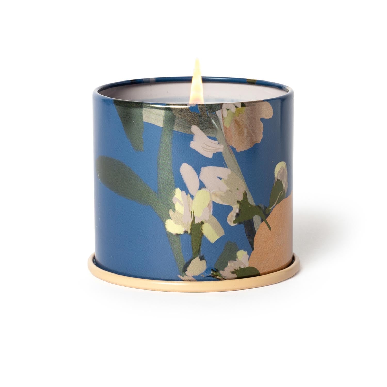 Citrus Crush Vanity Tin Duftkerze, Blau, in Blau präsentiert im Onlineshop von KAQTU Design AG. Duftkerze ist von Illume