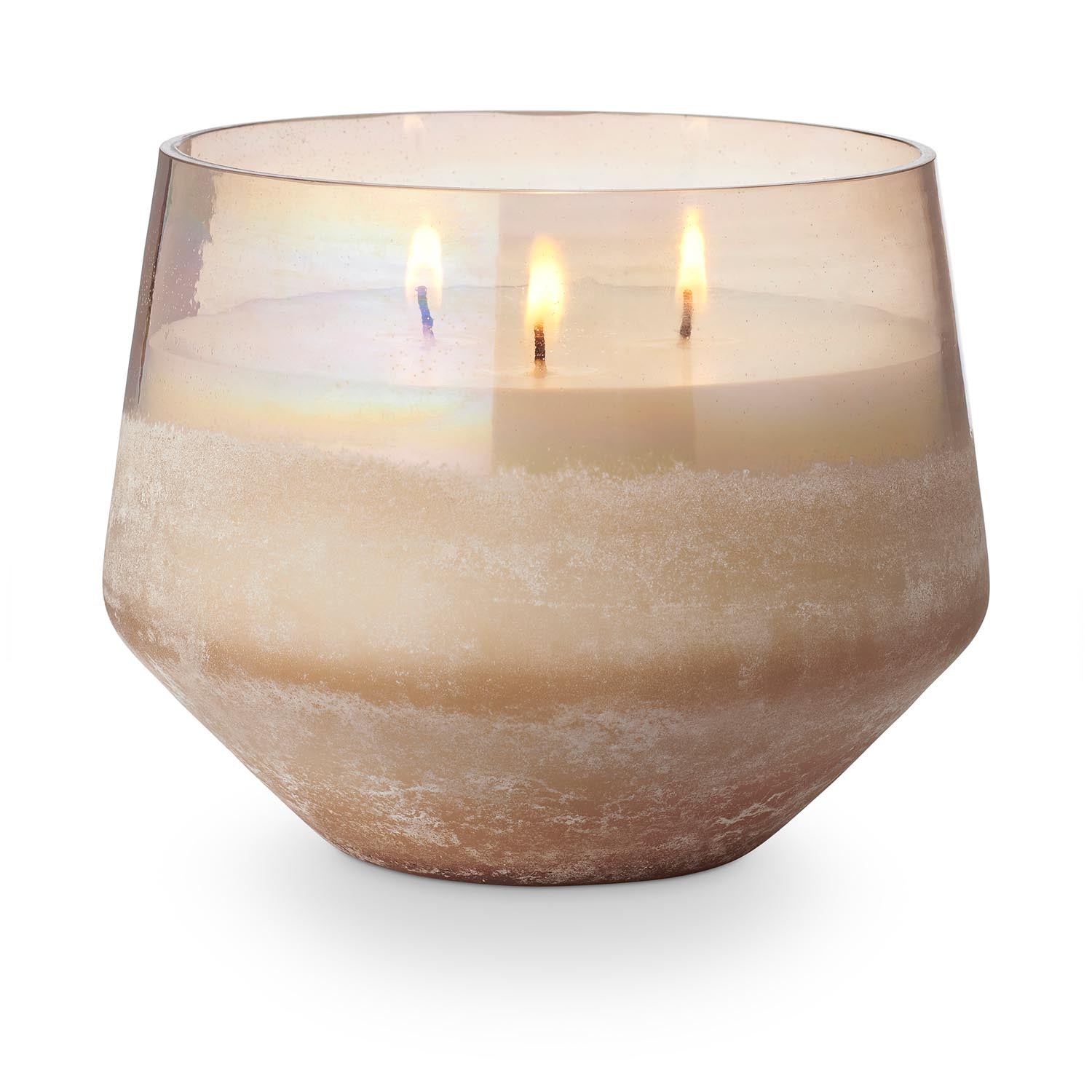 Coconut Milk Mango Baltic Glas Duftkerze, Rose, in Rose präsentiert im Onlineshop von KAQTU Design AG. Duftkerze ist von Illume