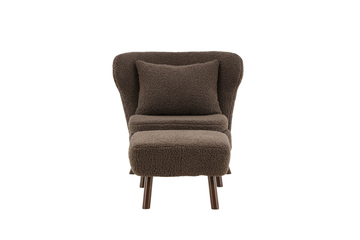 Ryxö Sessel in Braun präsentiert im Onlineshop von KAQTU Design AG. Sessel ist von Vind