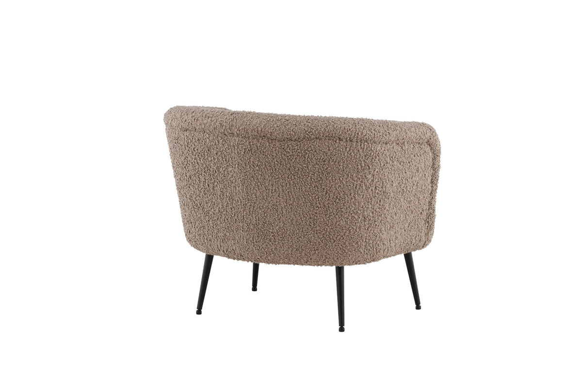 Nordkoster Sessel in Beige präsentiert im Onlineshop von KAQTU Design AG. Sessel mit Armlehnen ist von Vind
