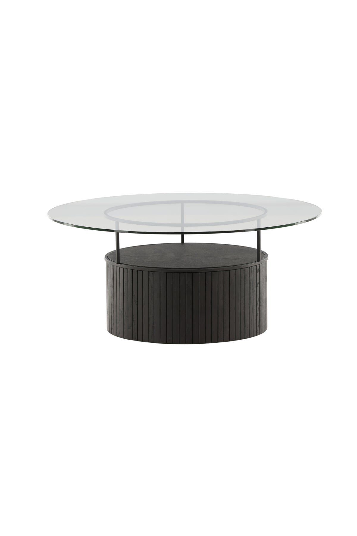 Bovall Coffee Tisch in Schwarz präsentiert im Onlineshop von KAQTU Design AG. Beistelltisch ist von Furniture Fashion