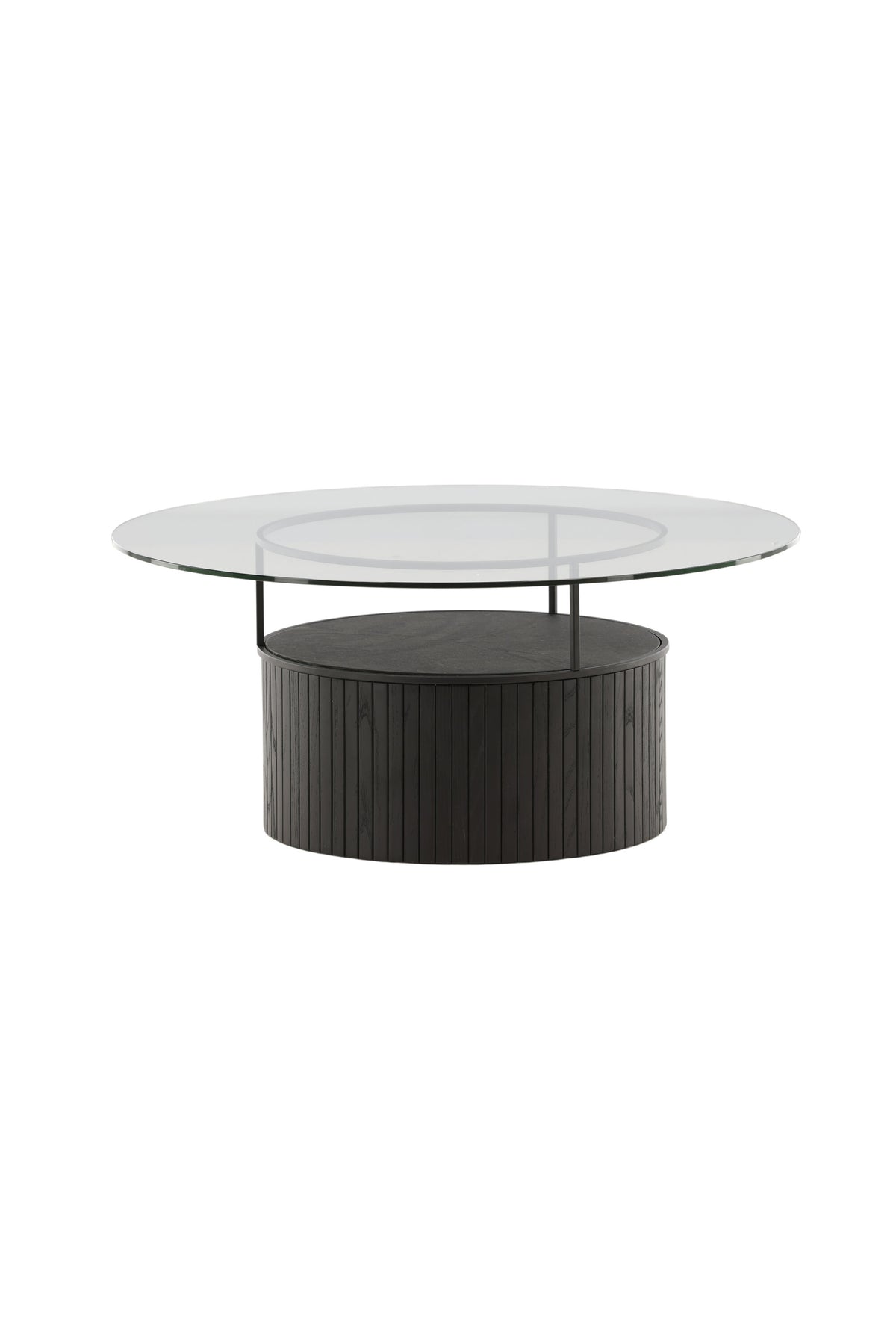 Bovall Coffee Tisch in Schwarz präsentiert im Onlineshop von KAQTU Design AG. Beistelltisch ist von Furniture Fashion
