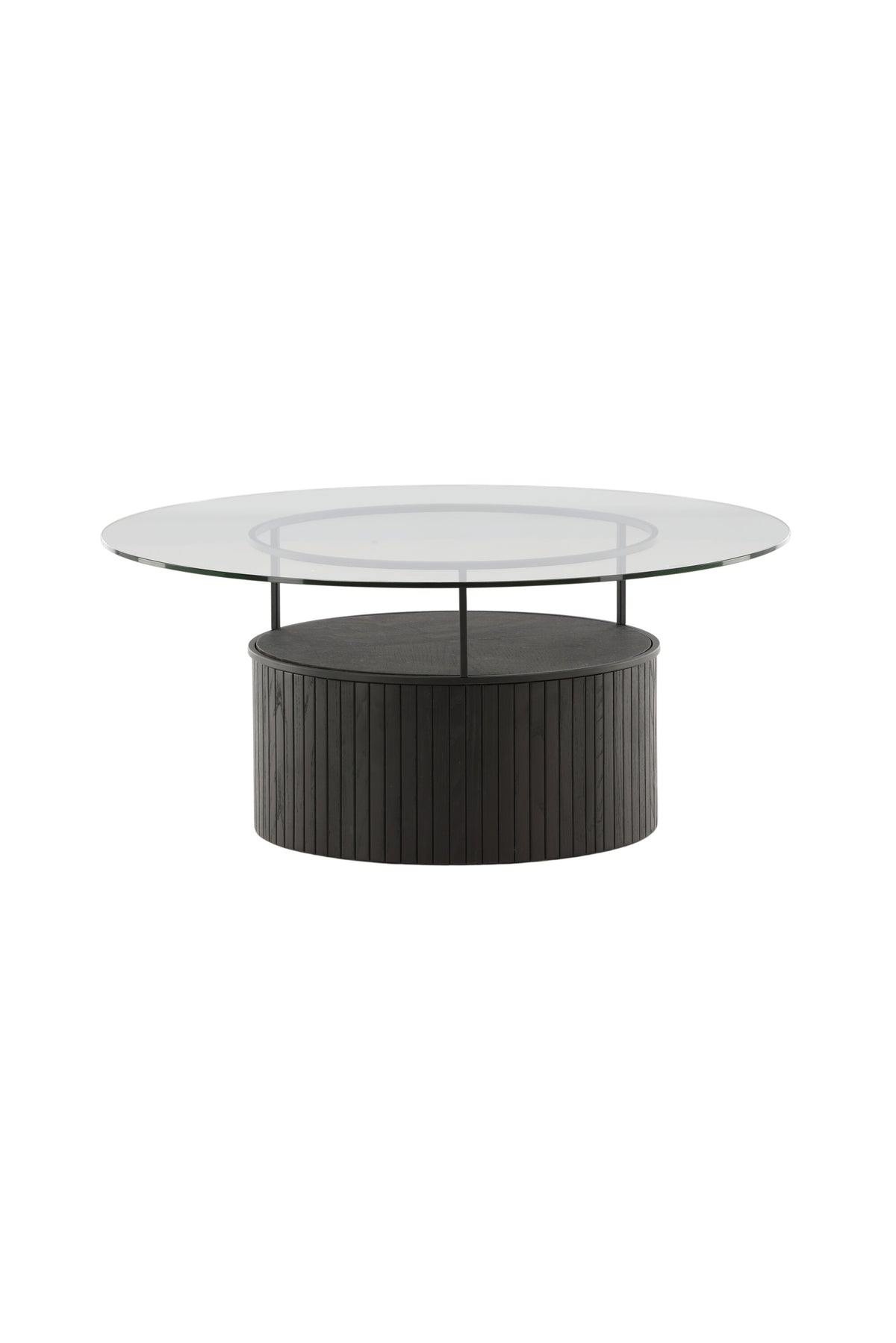 Bovall Coffee Tisch in Schwarz präsentiert im Onlineshop von KAQTU Design AG. Beistelltisch ist von Furniture Fashion