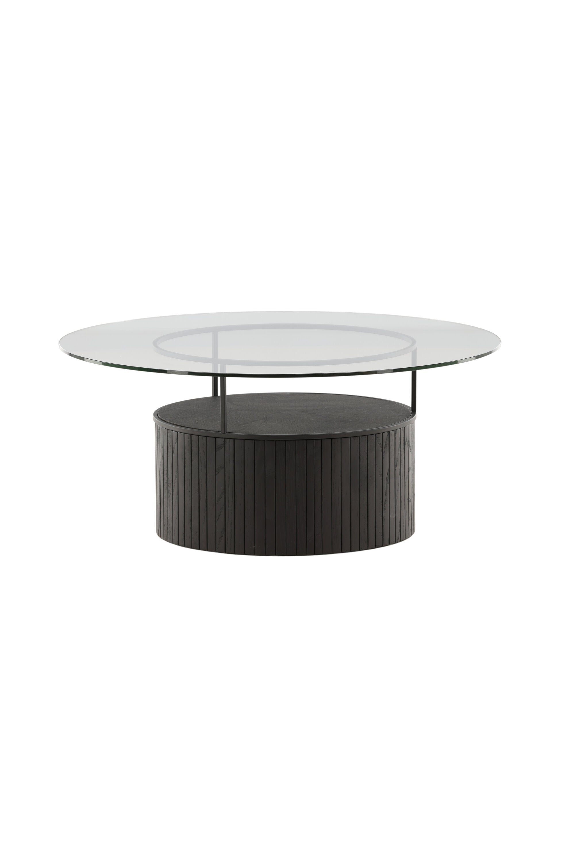 Bovall Coffee Tisch in Schwarz präsentiert im Onlineshop von KAQTU Design AG. Beistelltisch ist von Furniture Fashion
