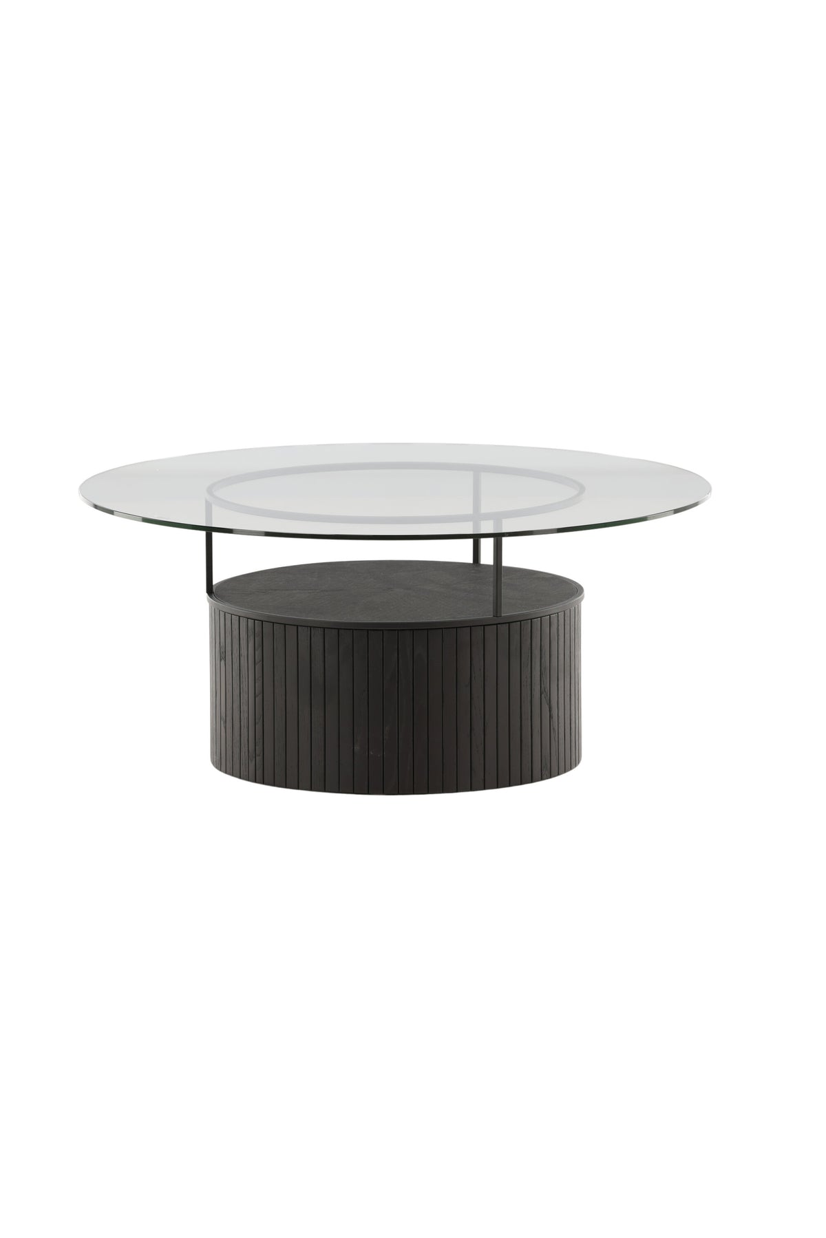 Bovall Coffee Tisch in Schwarz präsentiert im Onlineshop von KAQTU Design AG. Beistelltisch ist von Furniture Fashion