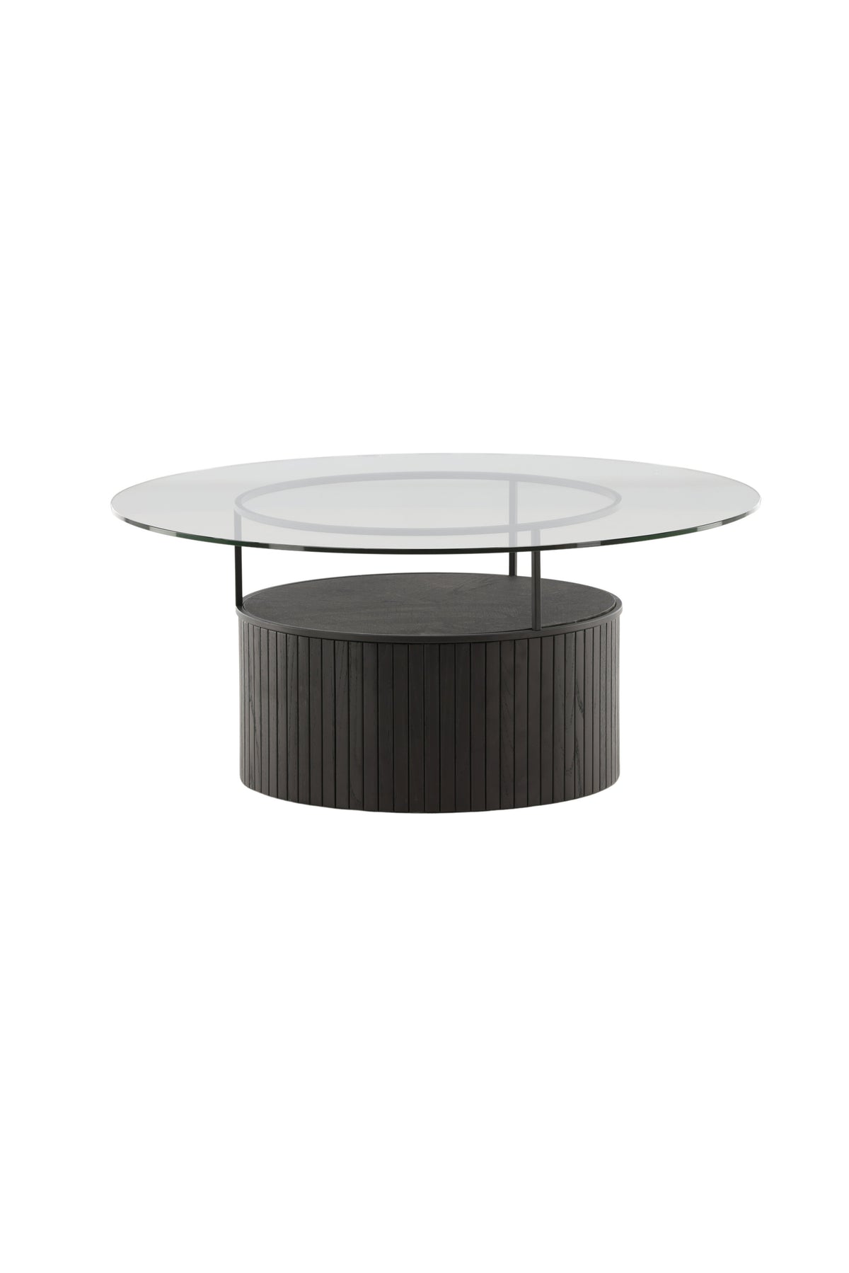 Bovall Coffee Tisch in Schwarz präsentiert im Onlineshop von KAQTU Design AG. Beistelltisch ist von Furniture Fashion