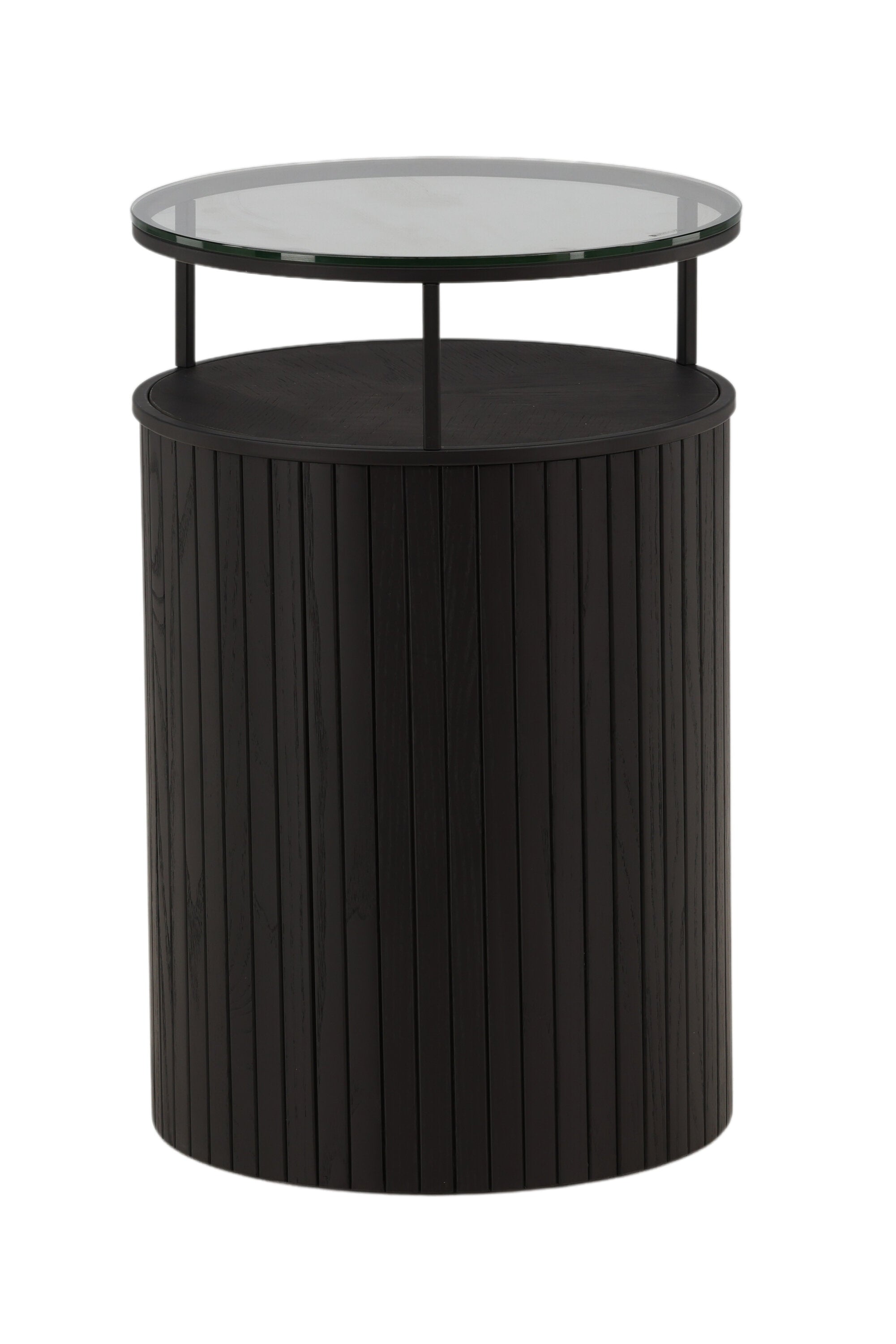 Bovall Beistelltisch in Schwarz präsentiert im Onlineshop von KAQTU Design AG. Beistelltisch ist von Furniture Fashion