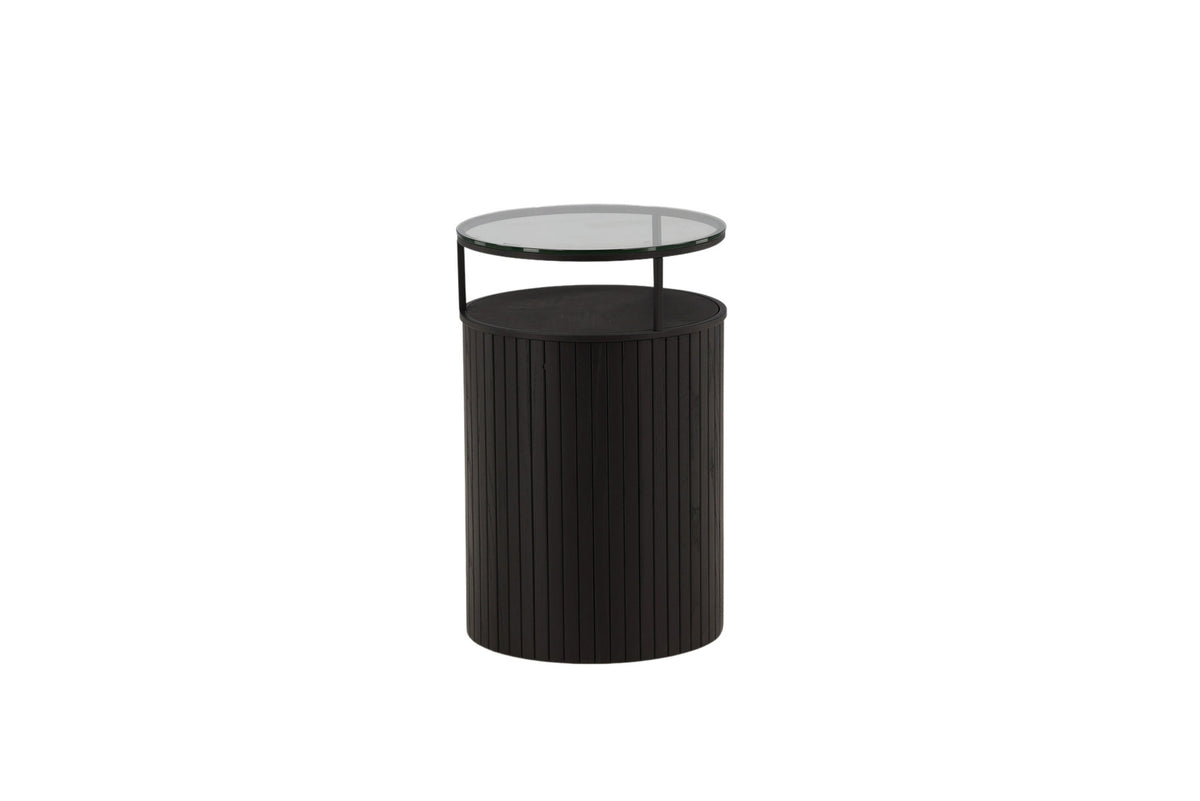 Bovall Beistelltisch in Schwarz präsentiert im Onlineshop von KAQTU Design AG. Beistelltisch ist von Furniture Fashion