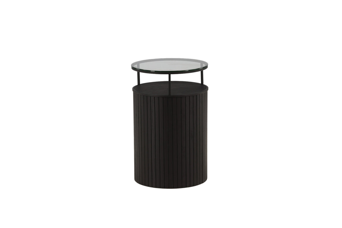Bovall Beistelltisch in Schwarz präsentiert im Onlineshop von KAQTU Design AG. Beistelltisch ist von Furniture Fashion
